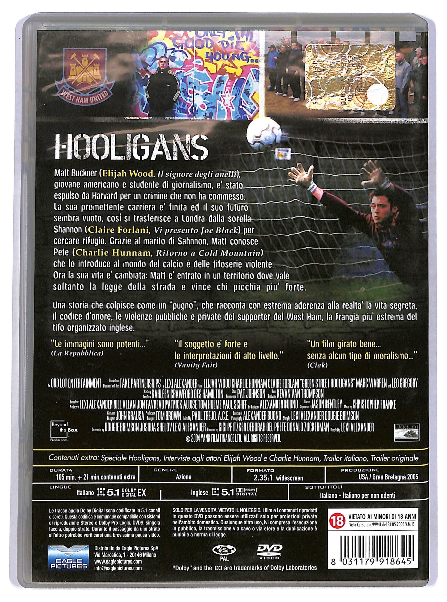 EBOND Hooligans DVD DB752346
