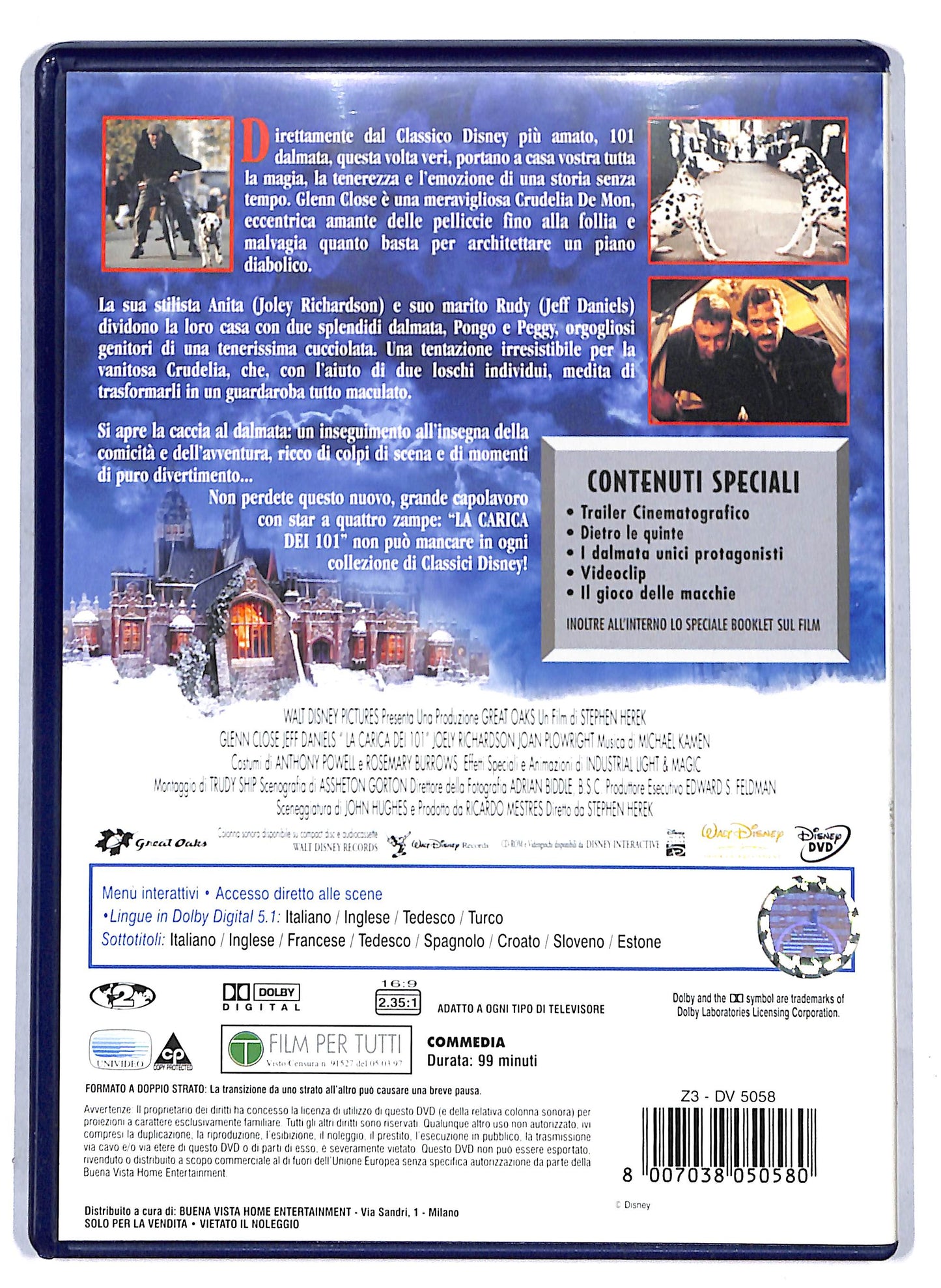 EBOND La Carica dei 101 EDIZIONE SPECIALE DVD DB752361