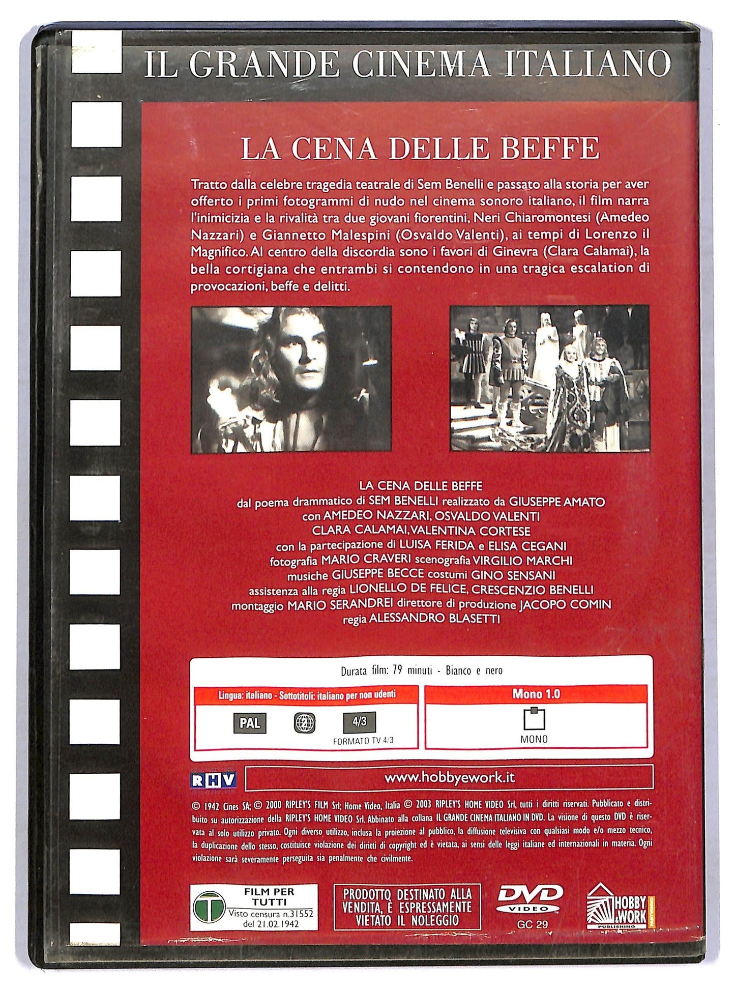 EBOND La cena delle Beffe EDITORIALE DVD DB752365
