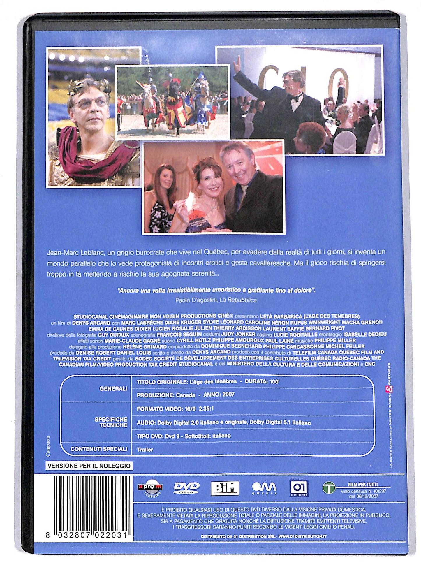 EBOND l'eta barbarica DVD DB752432