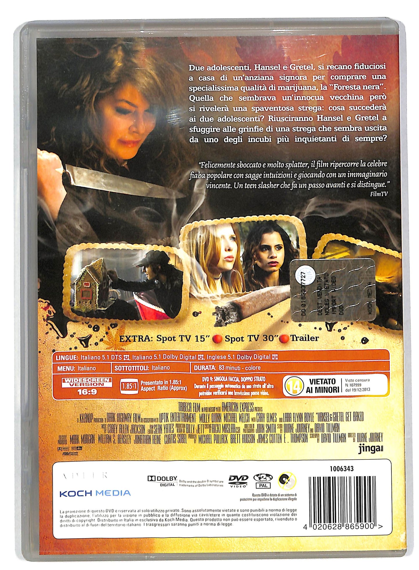 EBOND Hansel e Gretel e la strega della foresta nera NOLEGGIO DVD DB752601