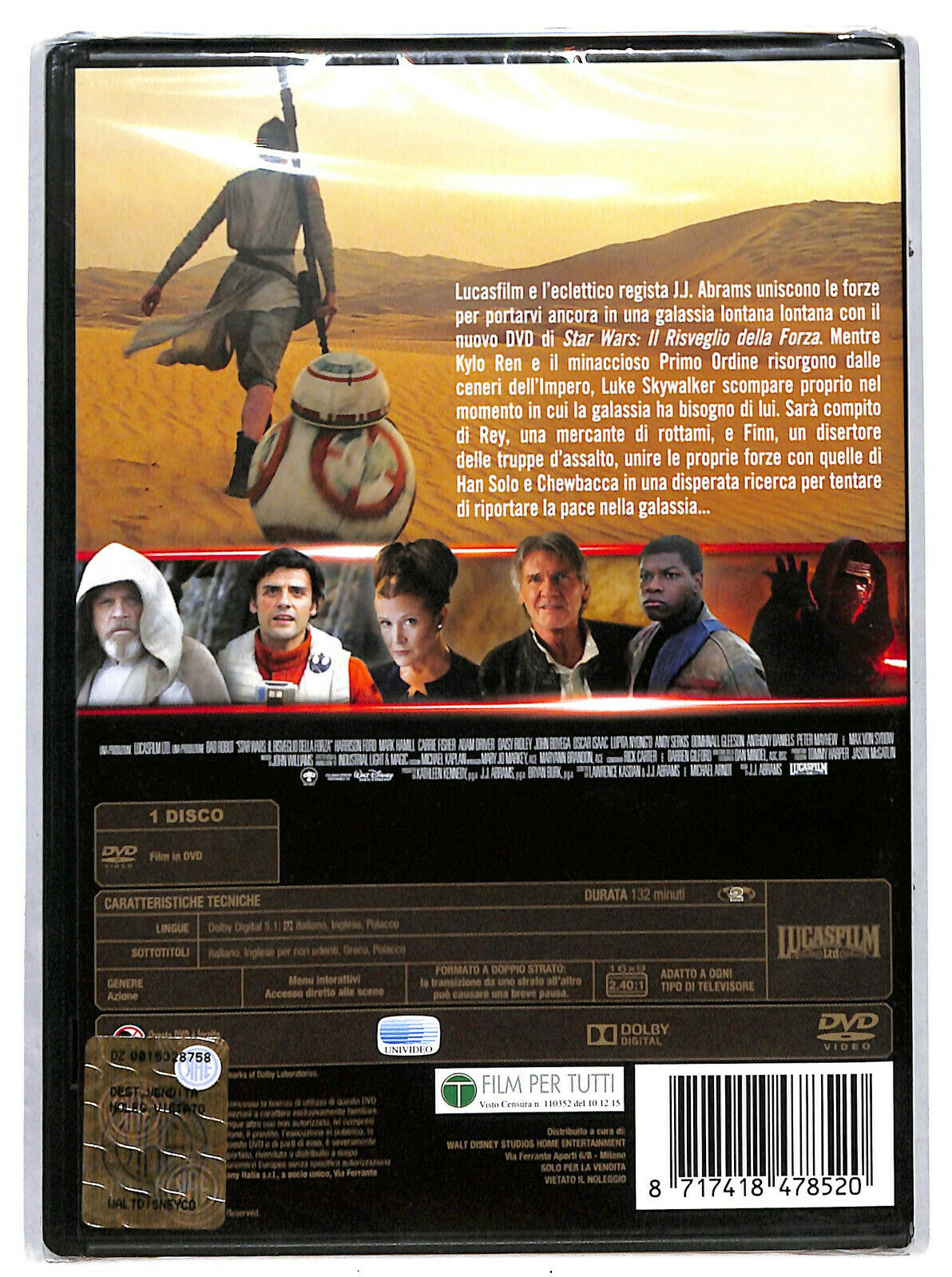 EBOND Star Wars - Il Risveglio Della Forza DVD DB752619