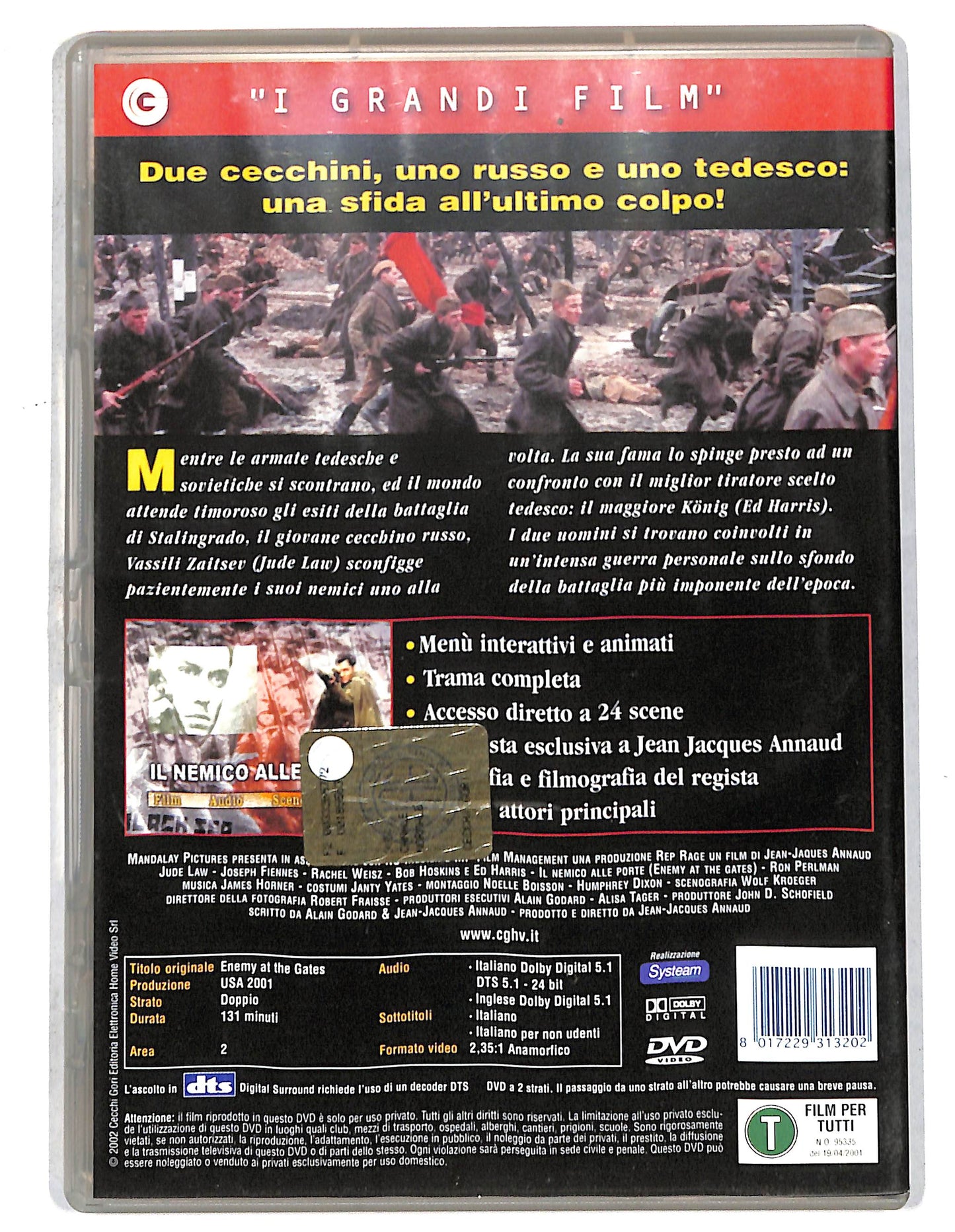 EBOND Il nemico alle porte DVD DB752624