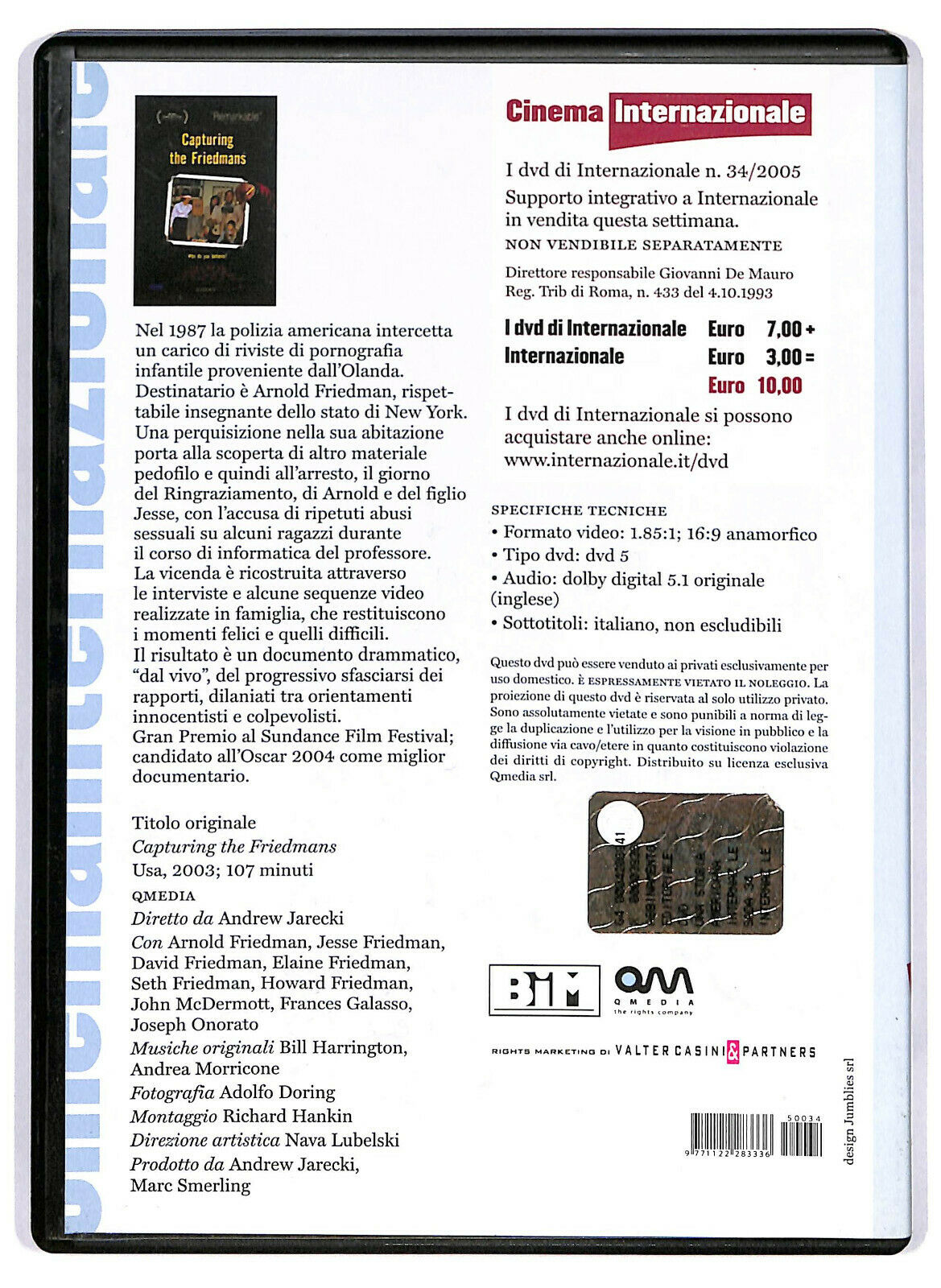 EBOND Una Storia Americana DVD DB752629