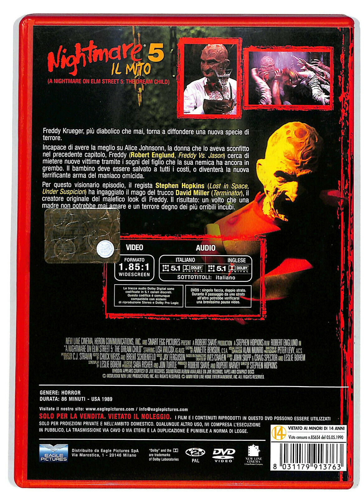 EBOND Nightmare 5 Il Mito DVD DB752630