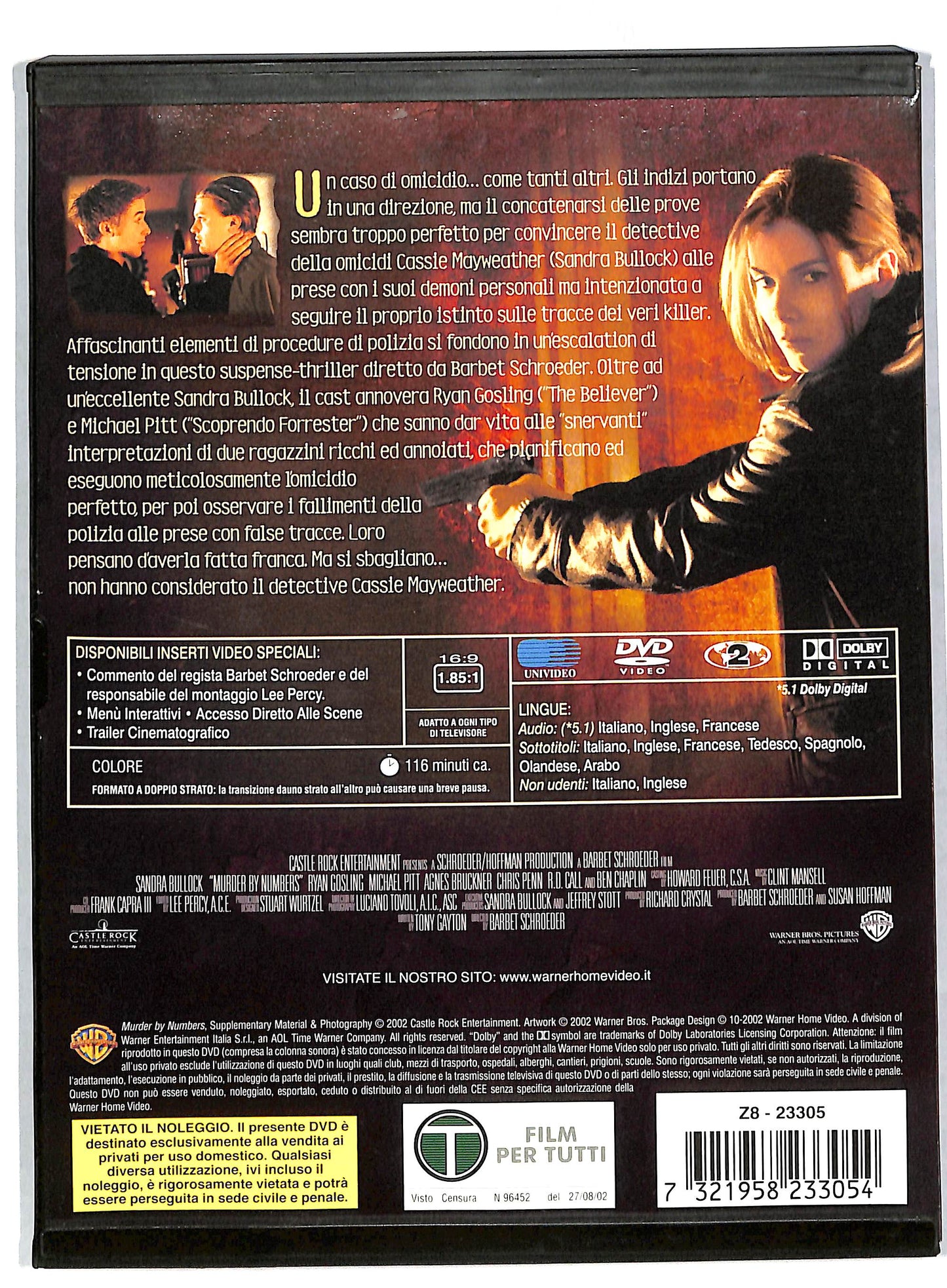 EBOND Formula per un delitto SNAPPER DVD DB752652