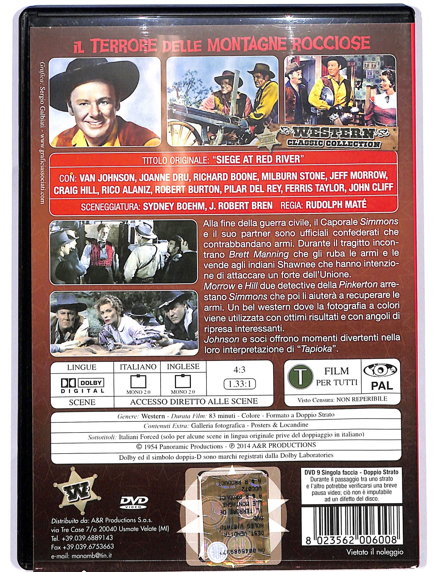 EBOND Il terrore delle Montagne Rocciose DVD DB752658