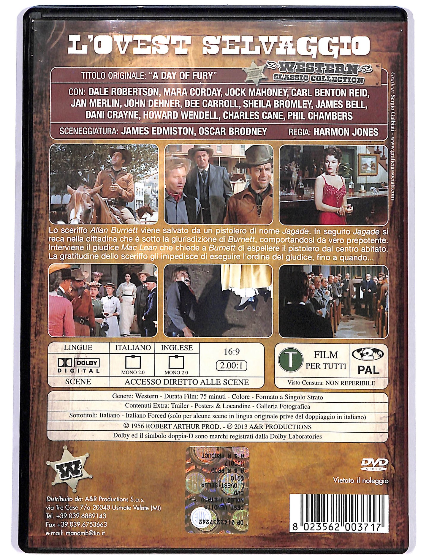 EBOND L'ovest selvaggio DVD DB752659