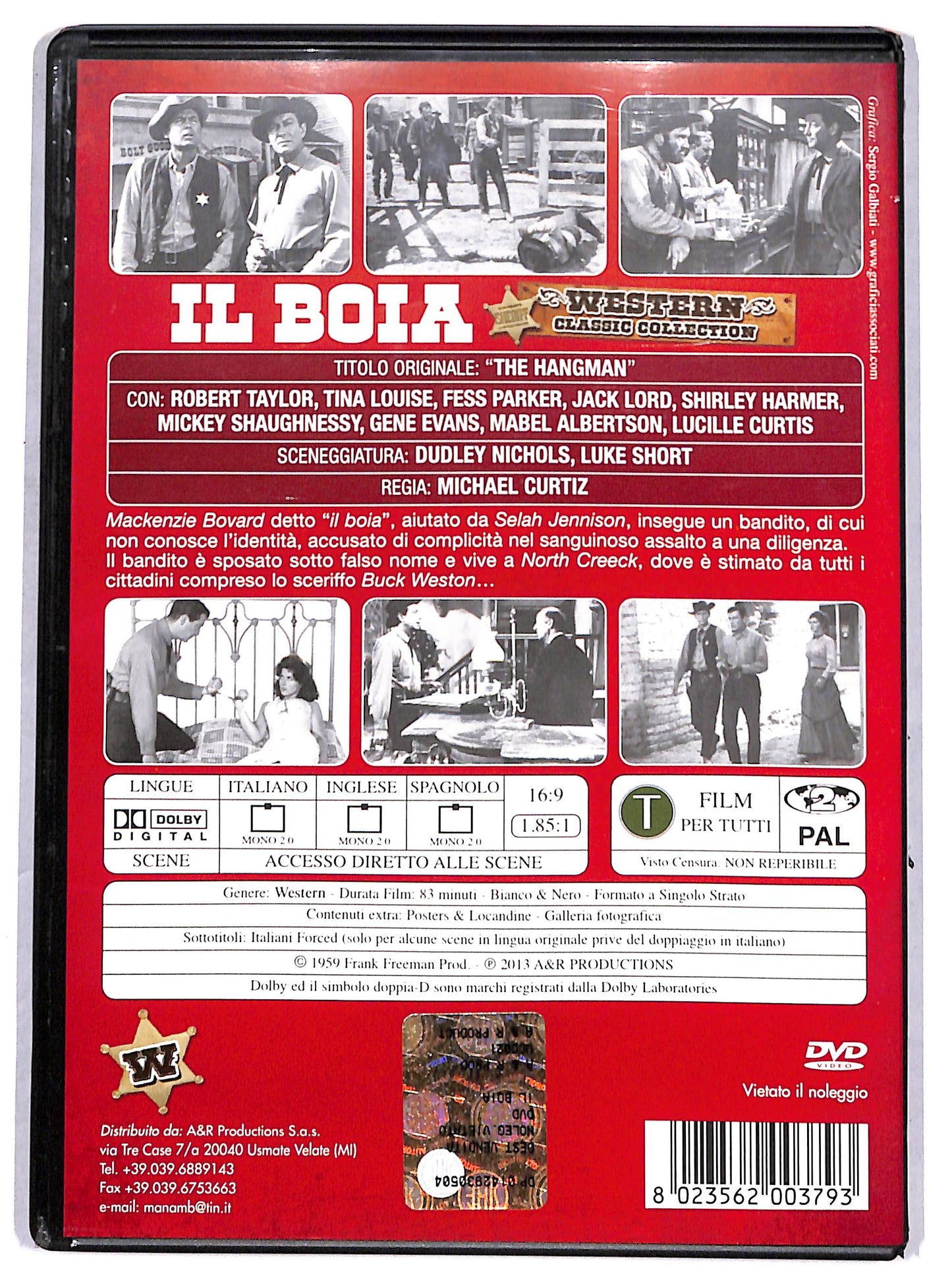 EBOND Il boia DVD DB752666