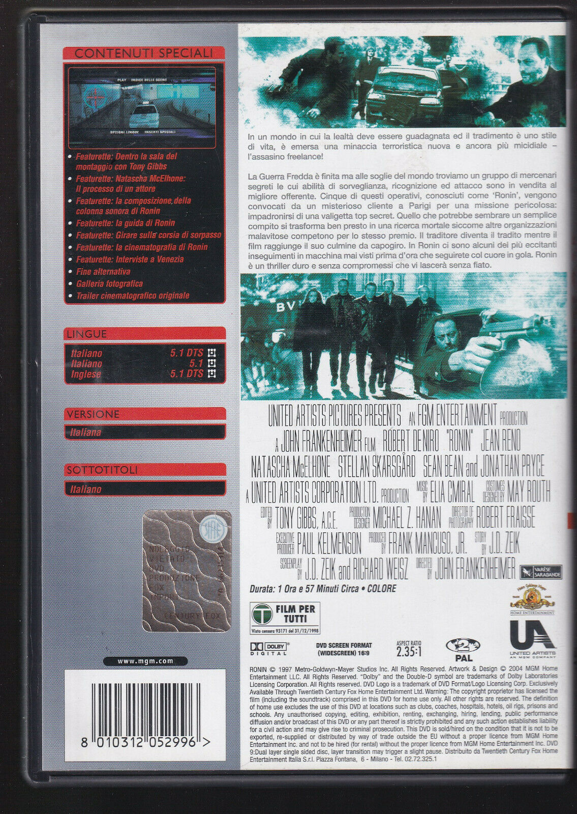 EBOND Ronin NOLEGGIO DVD DB752850