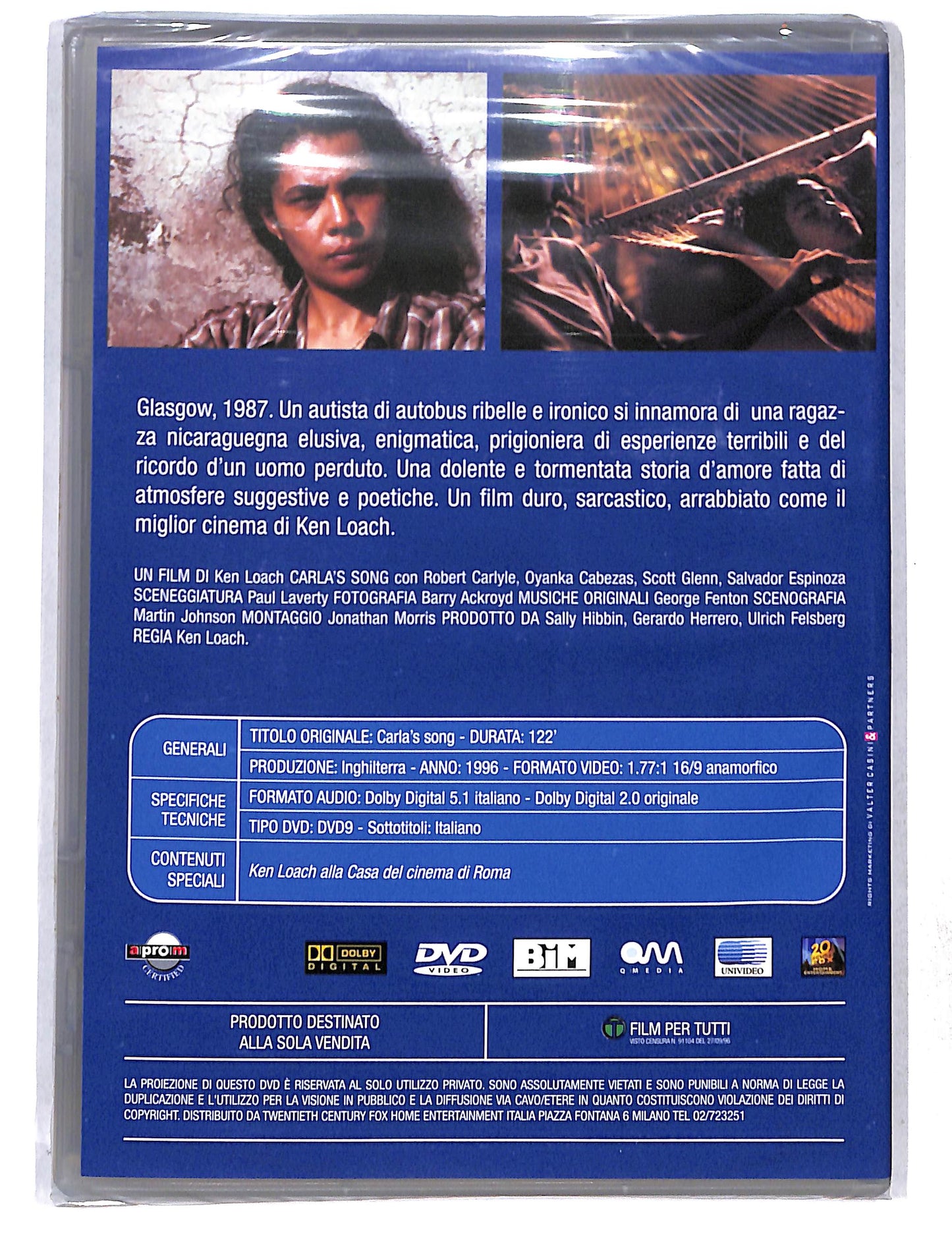 EBOND La canzone di Carla DVD DB753108