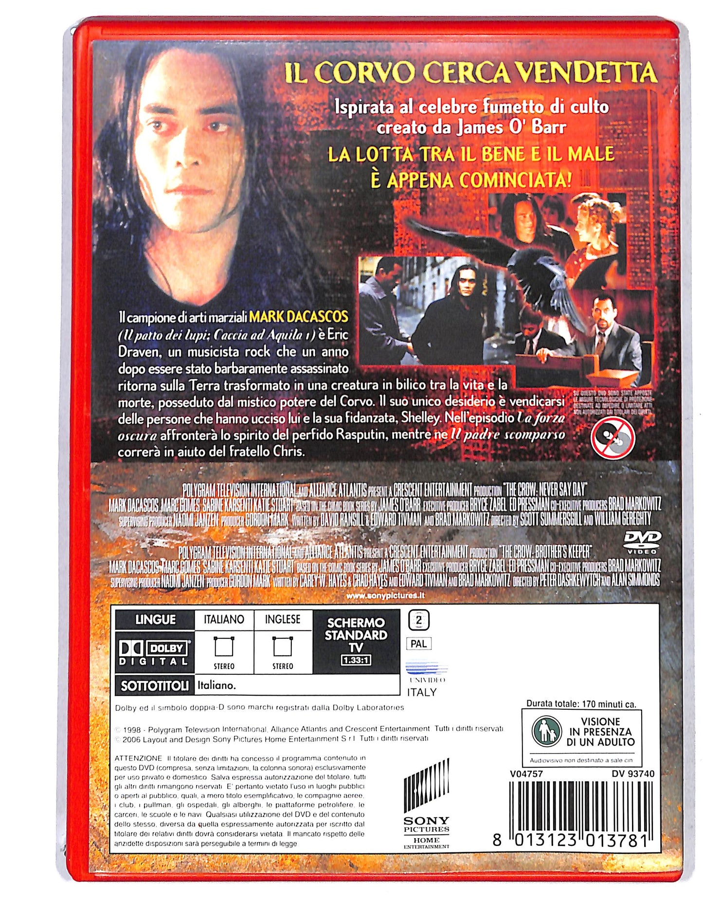 EBOND Il corvo serie tv NOLEGGIO DVD DB753135