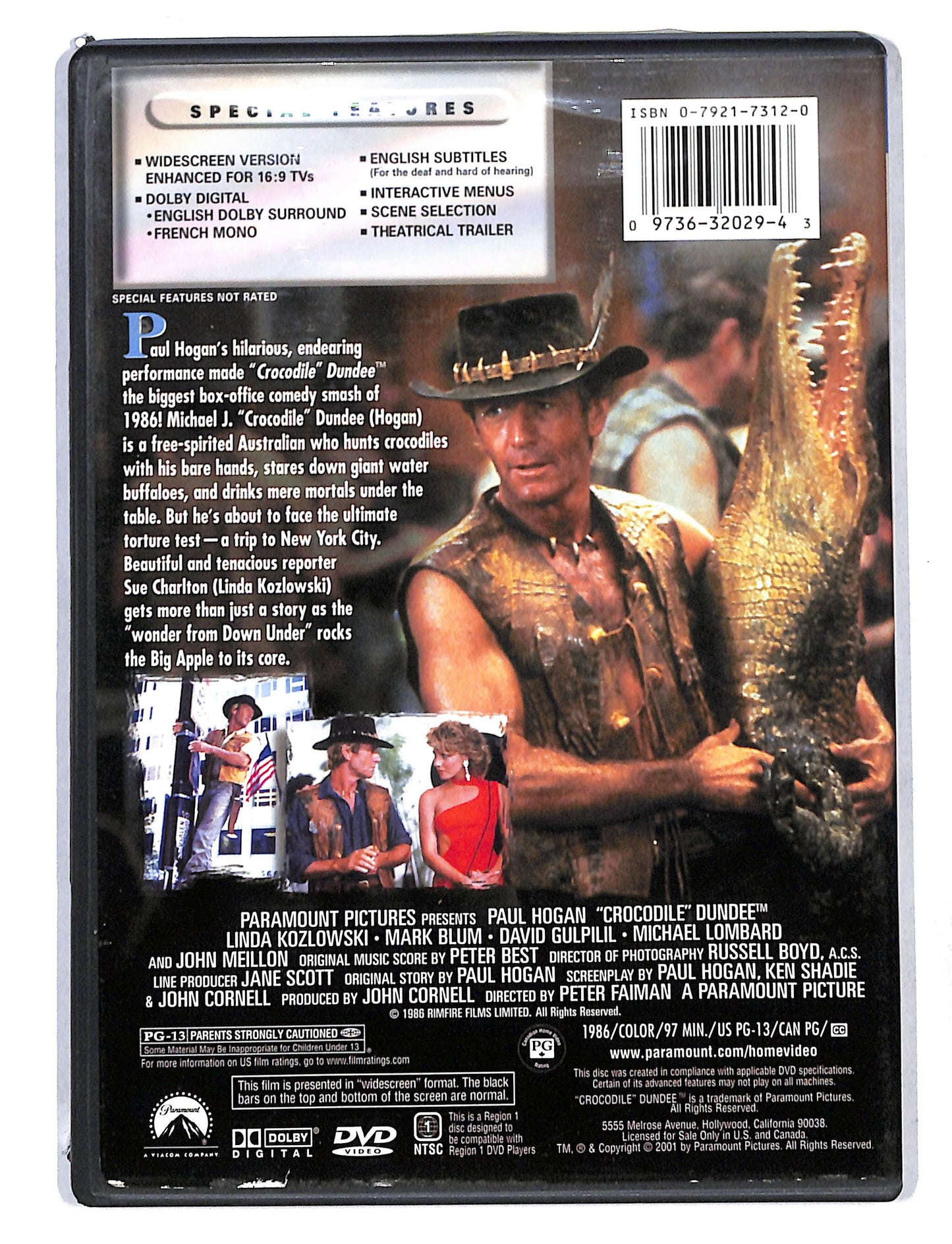 EBOND Crocodile Dundee Edizione: Stati Uniti DVD DB753136