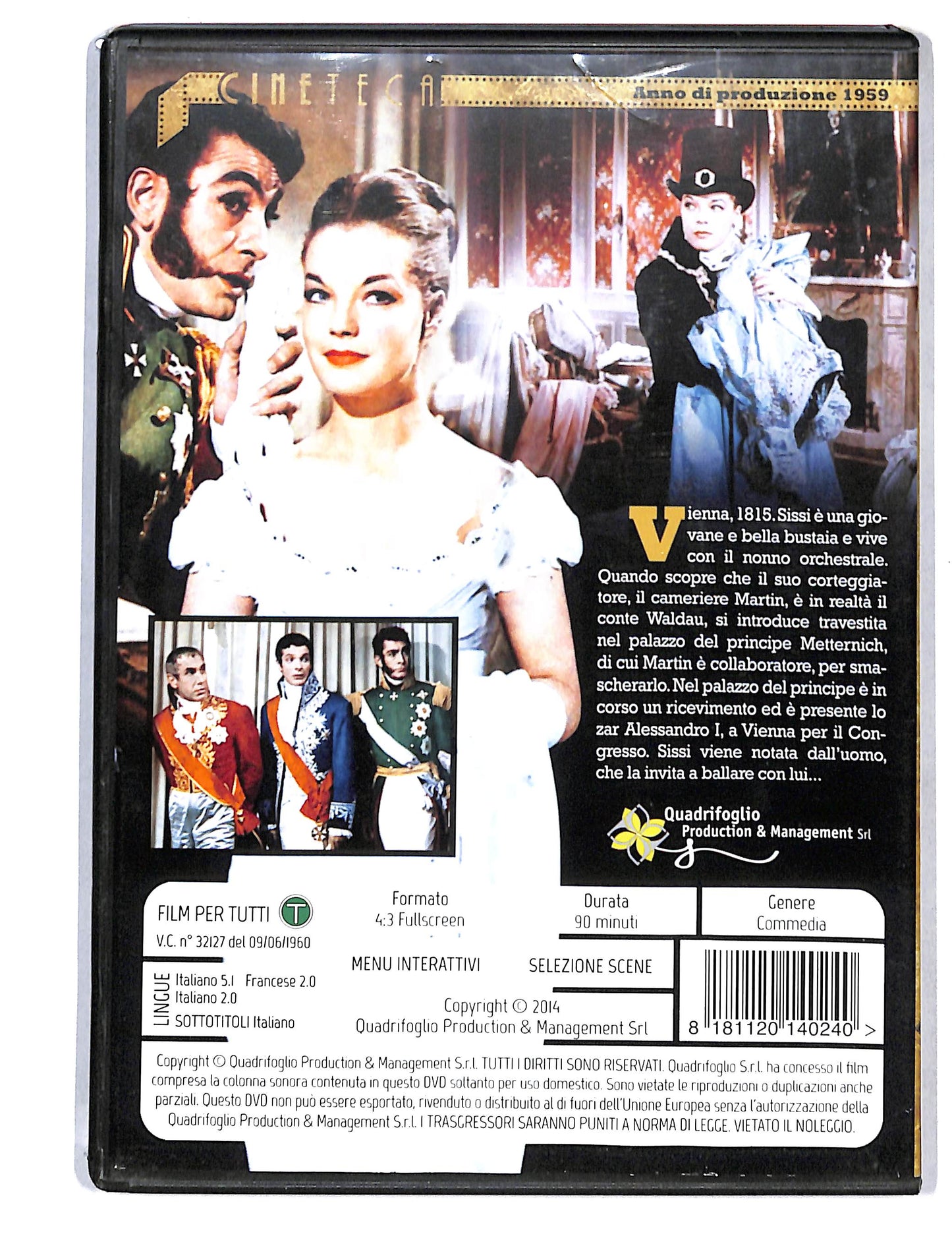 EBOND Sissi La Favorita Dello Zar DVD DB753143
