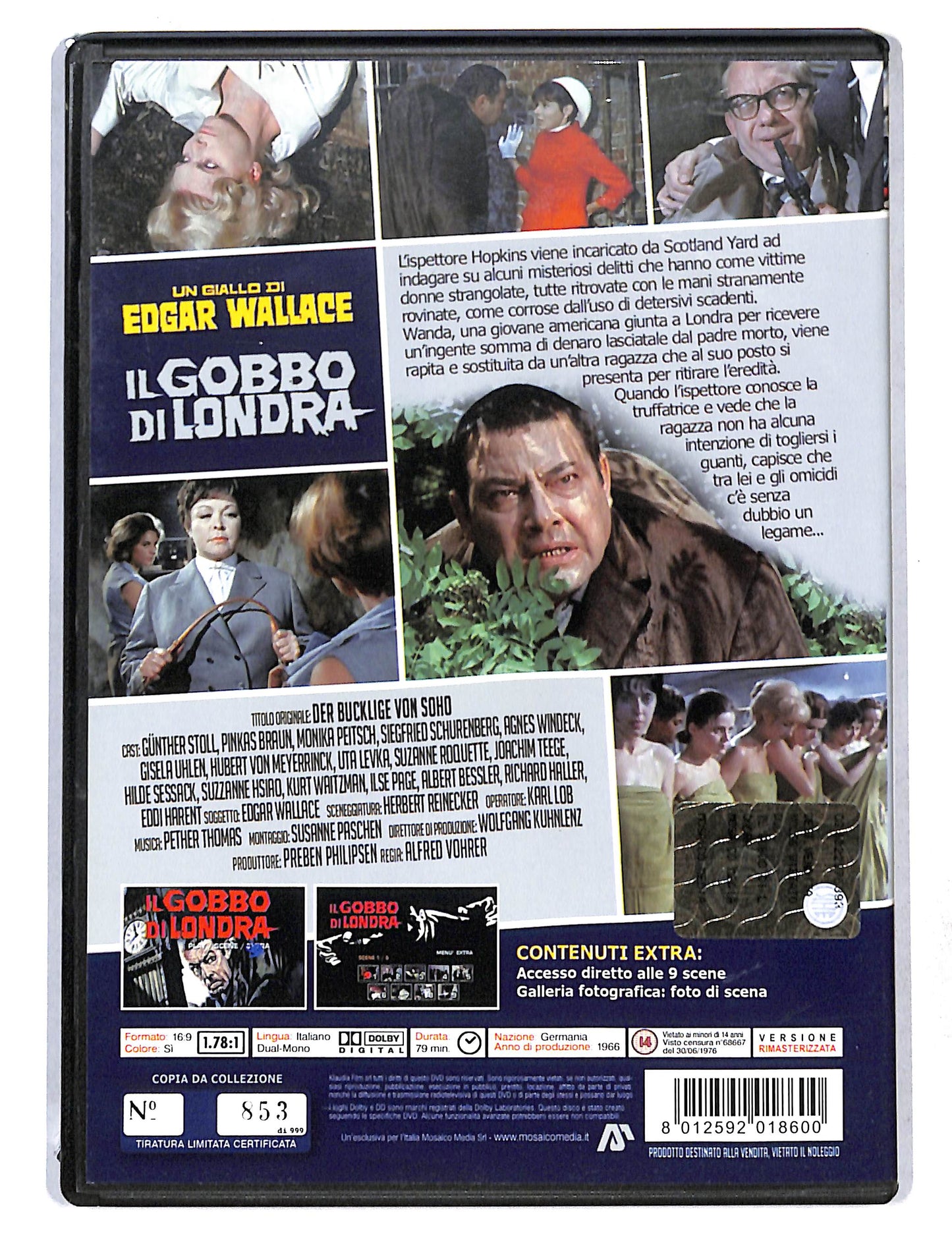 EBOND Il gobbo di Londra DVD DB753144