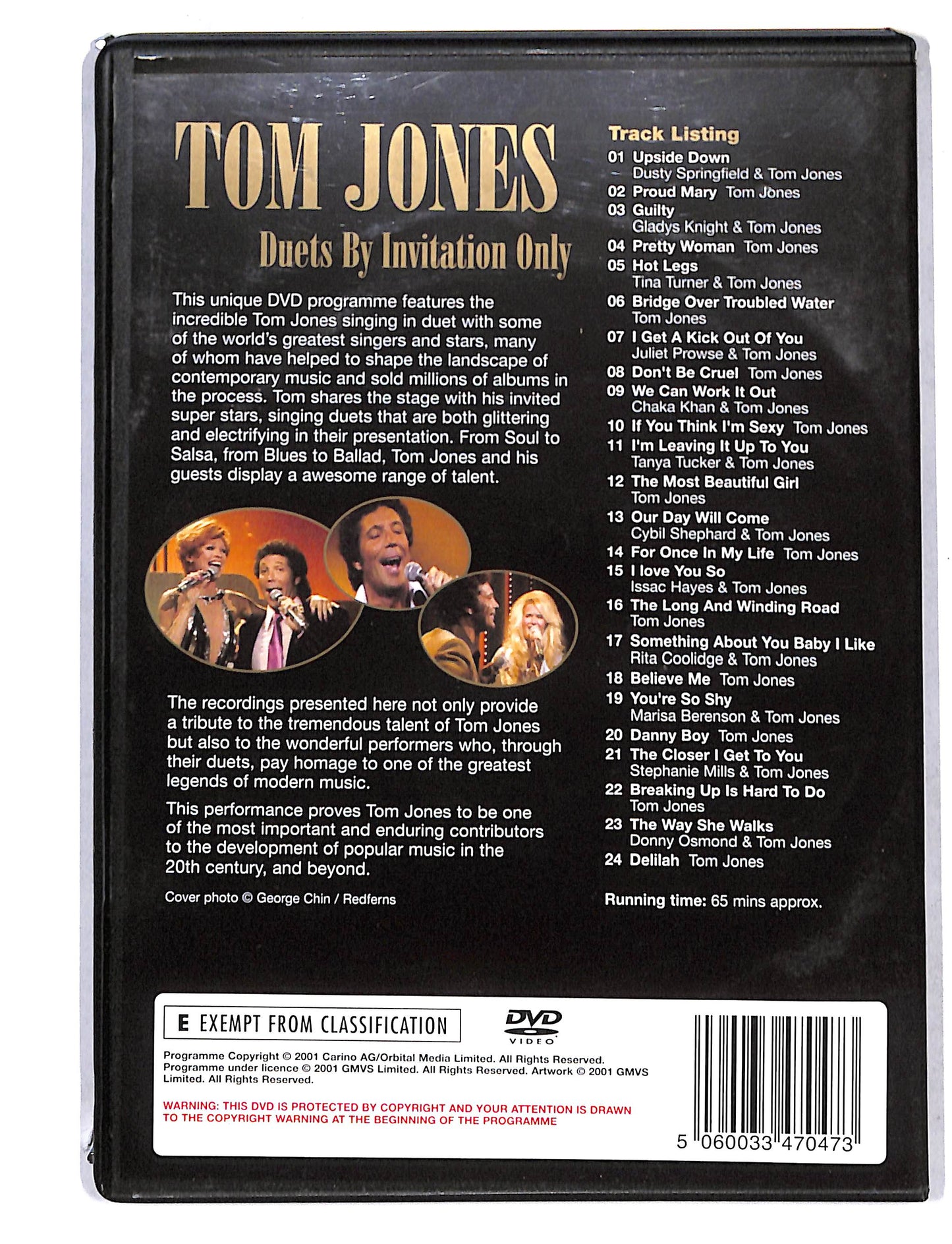 EBOND Tom Jones Duets By Invitation Only DVD DB753256