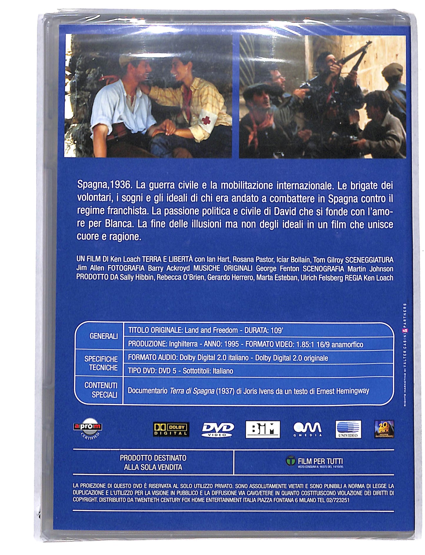 EBOND Terra e liberta DVD DB753261