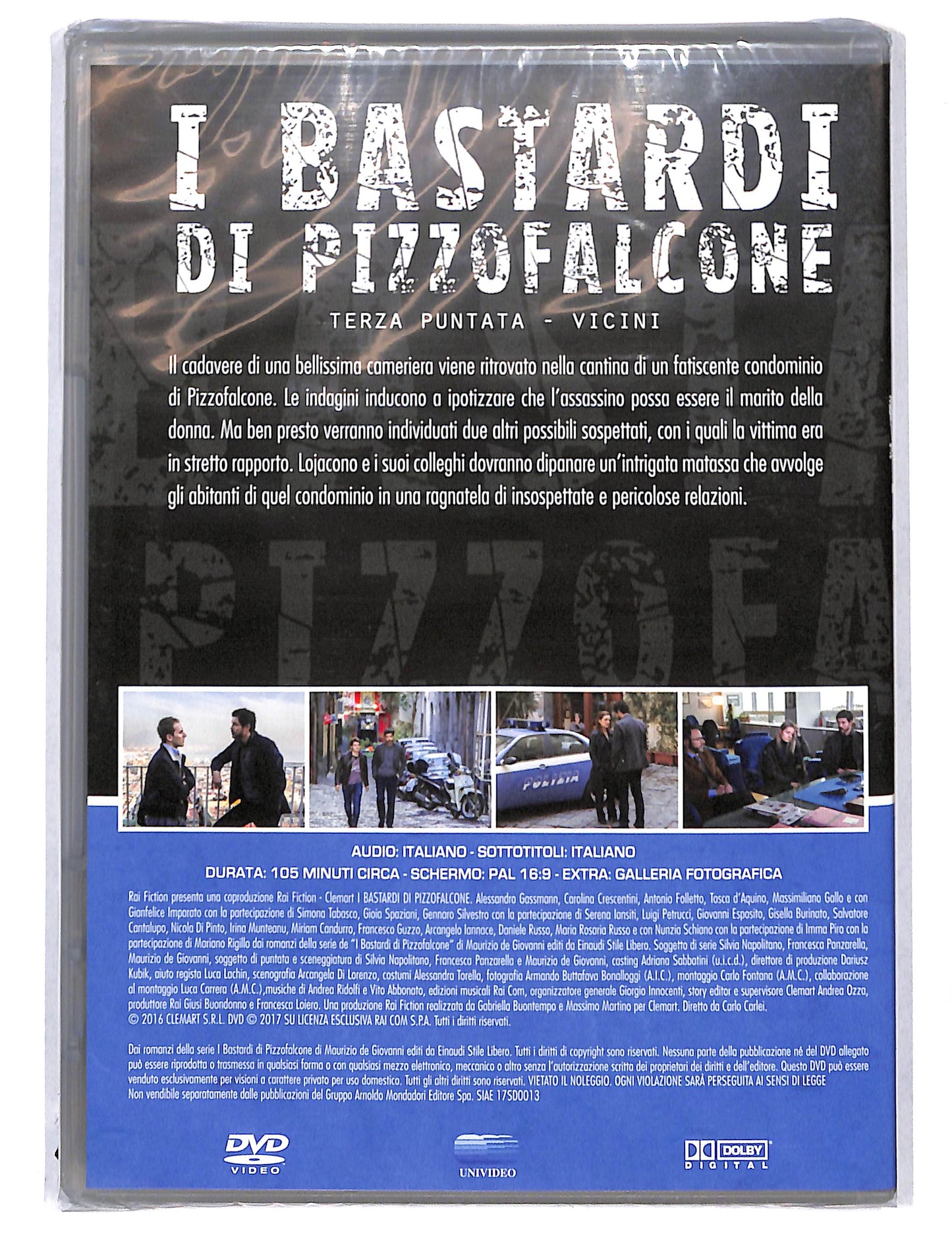 EBOND I Bastardi di Pizzofalcone - vicini vol.3 EDITORIALE DVD DB753440