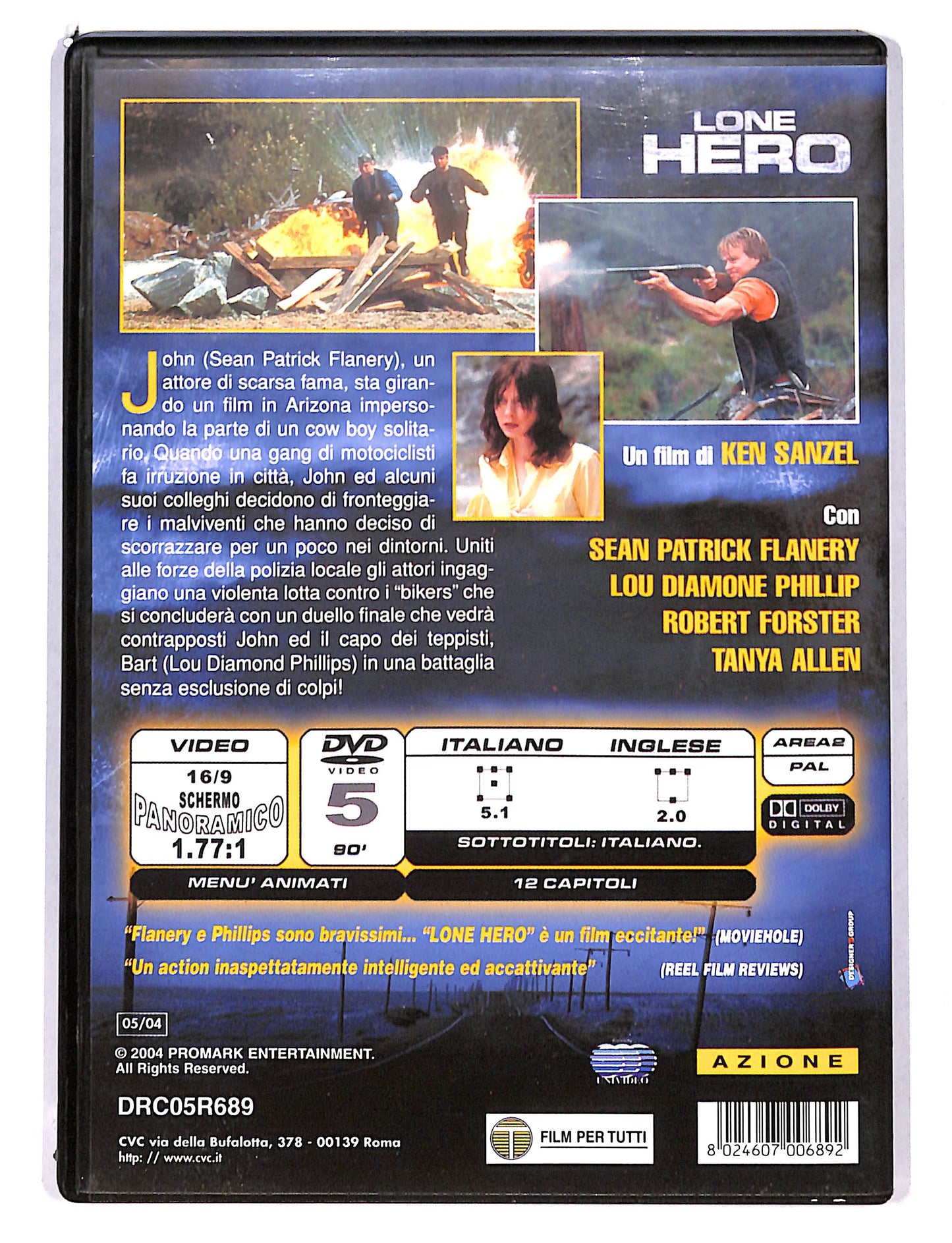 EBOND Lone hero DVD DB753448