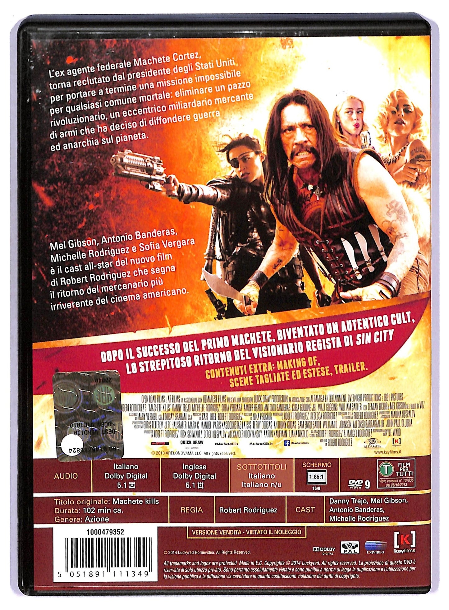 EBOND Machete Kills DVD DB753603