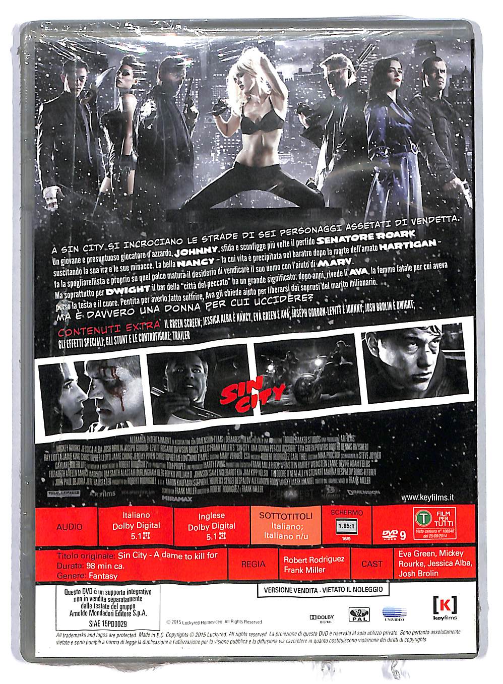 EBOND Sin City EDITORIALE DVD DB753604