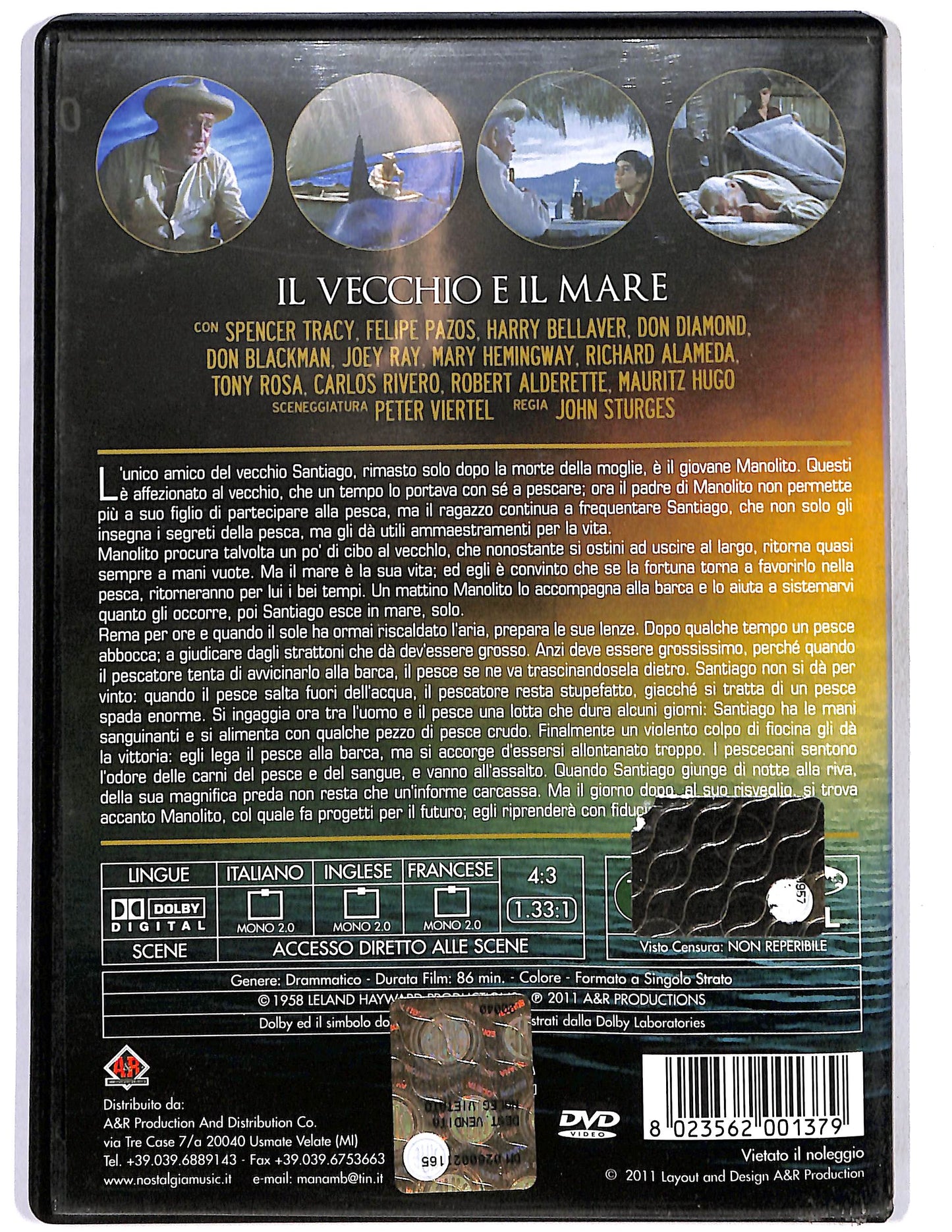 EBOND Il vecchio e il mare DVD DB753616
