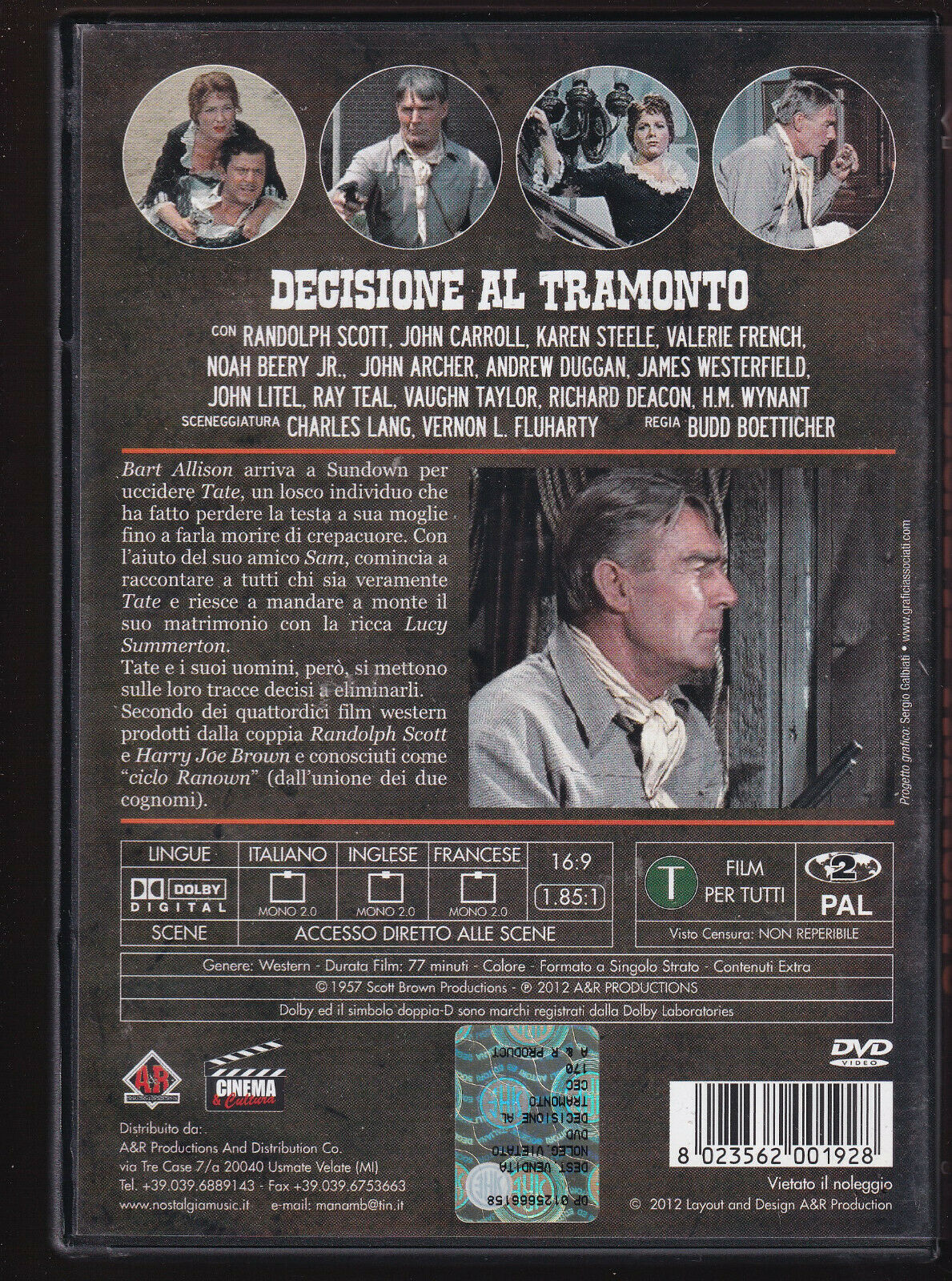 EBOND Decisione Al Tramonto DVD DB753618