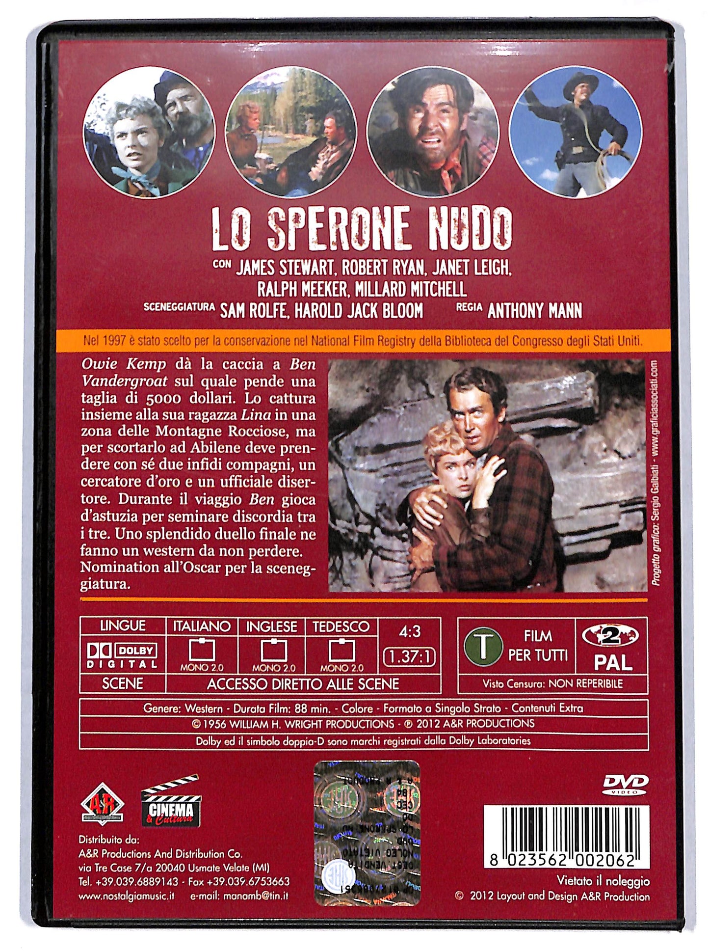 EBOND Lo sperone nudo DVD DB753628