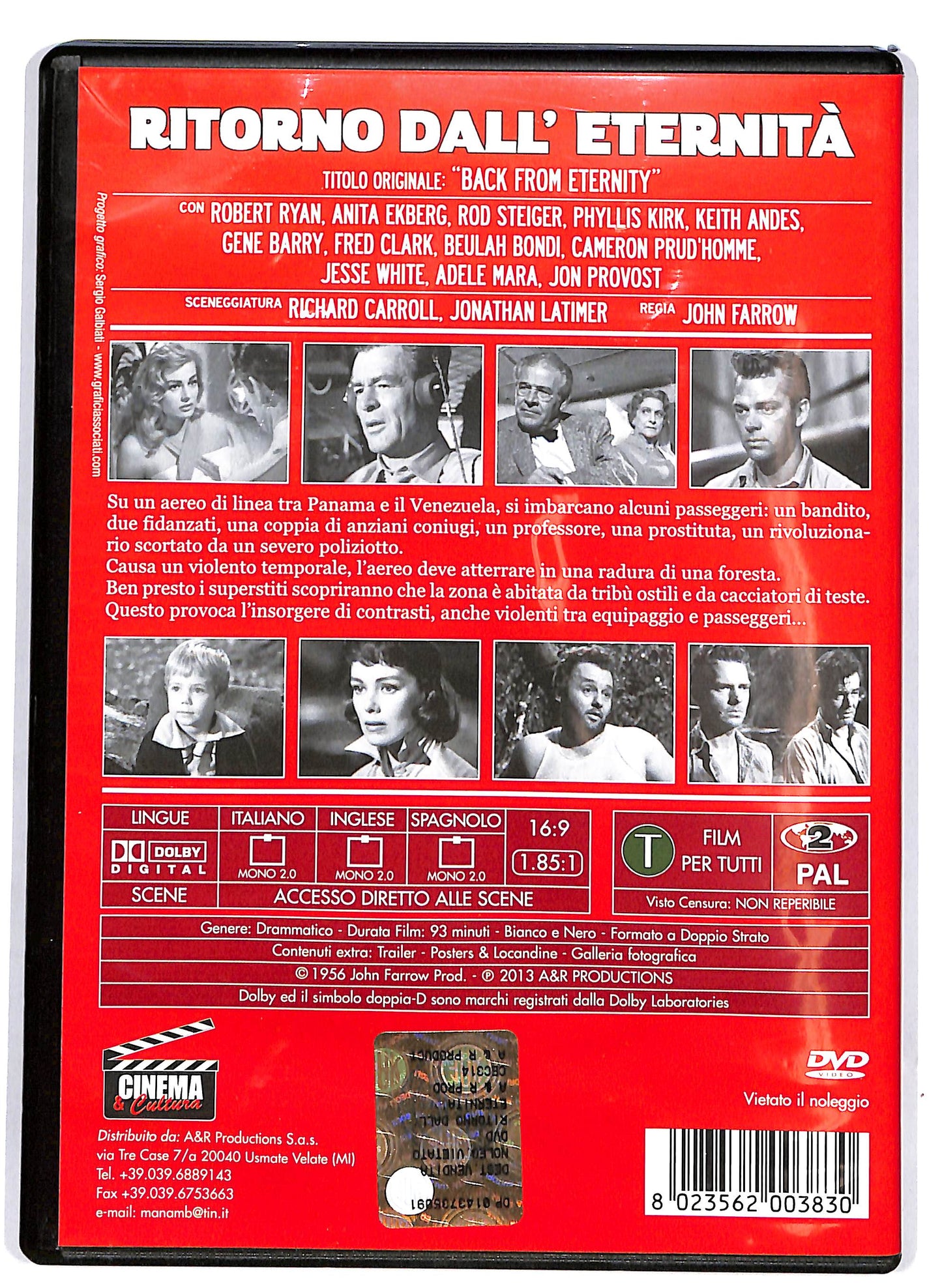 EBOND Ritorno dall'eternita DVD DB753630