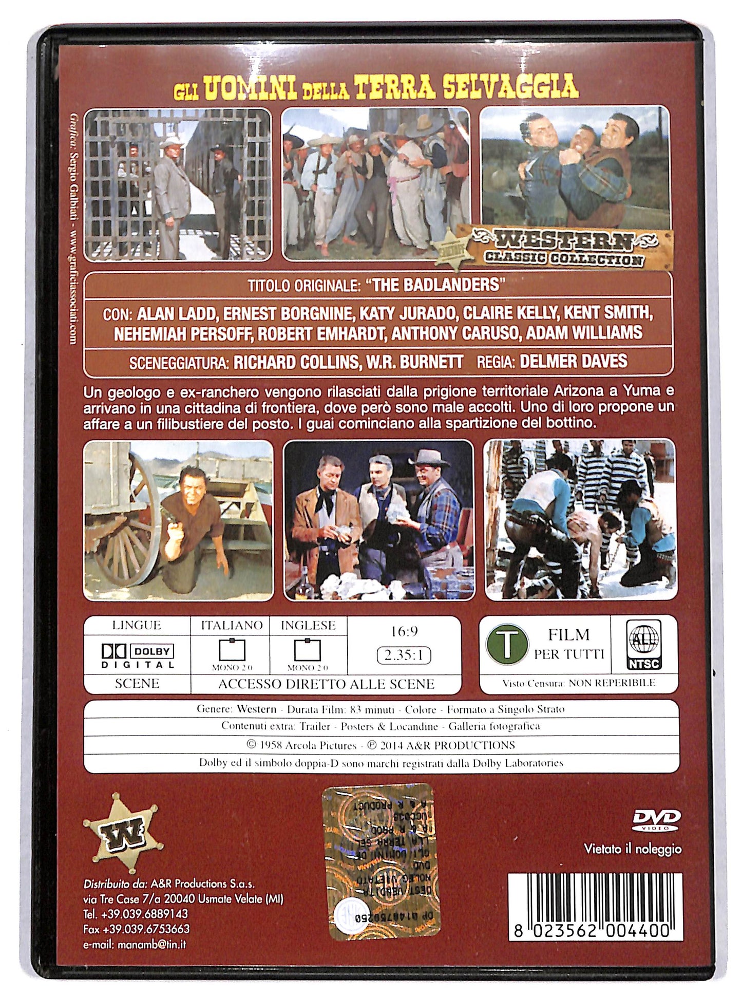 EBOND Gli uomini della terra selvaggia DVD DB753634