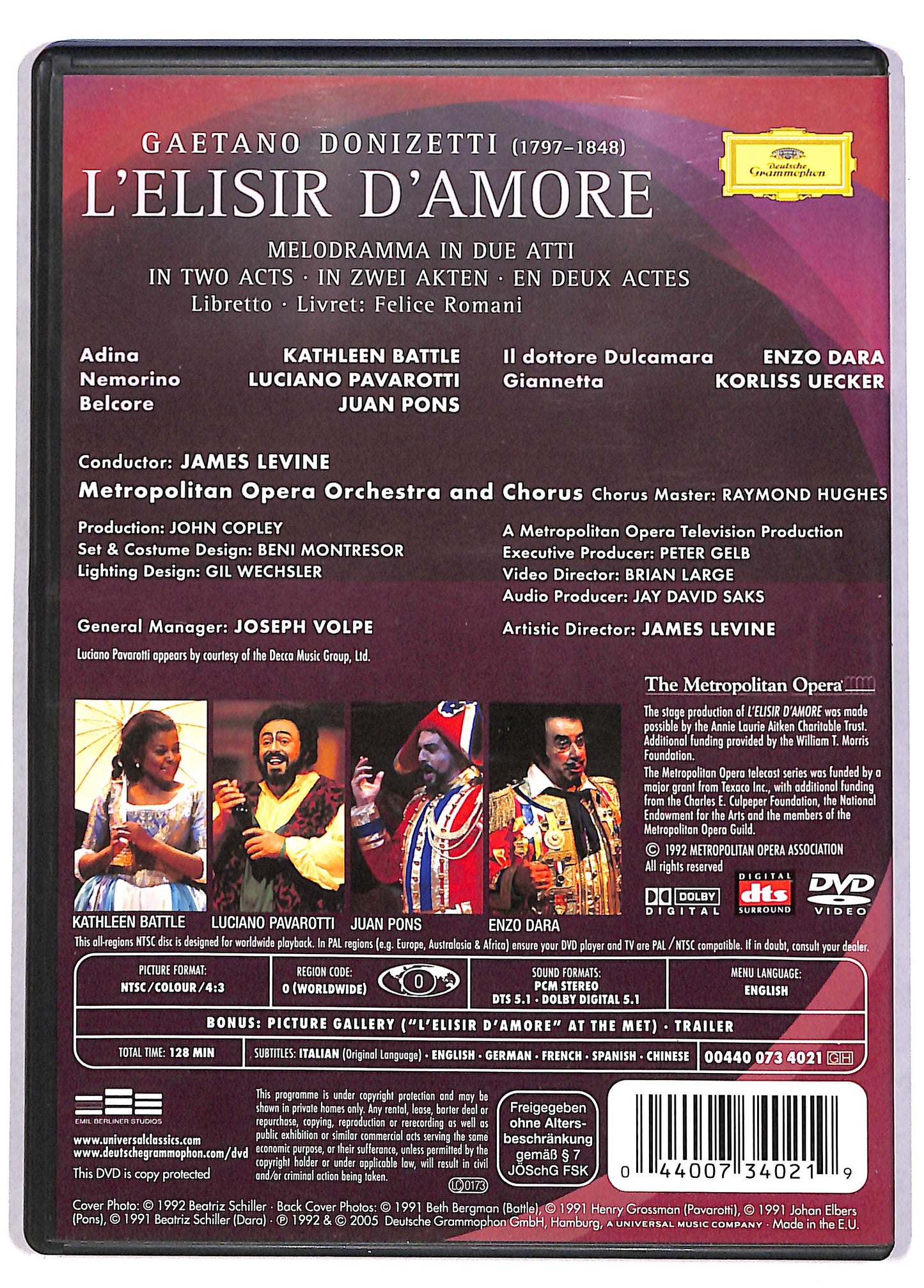 EBOND Gaetano Donizetti - L'elisir d'amore DVD DB753661