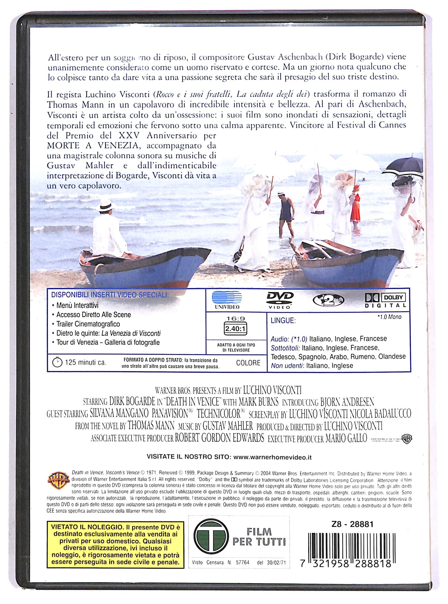 EBOND Morte a Venezia DVD DB753664