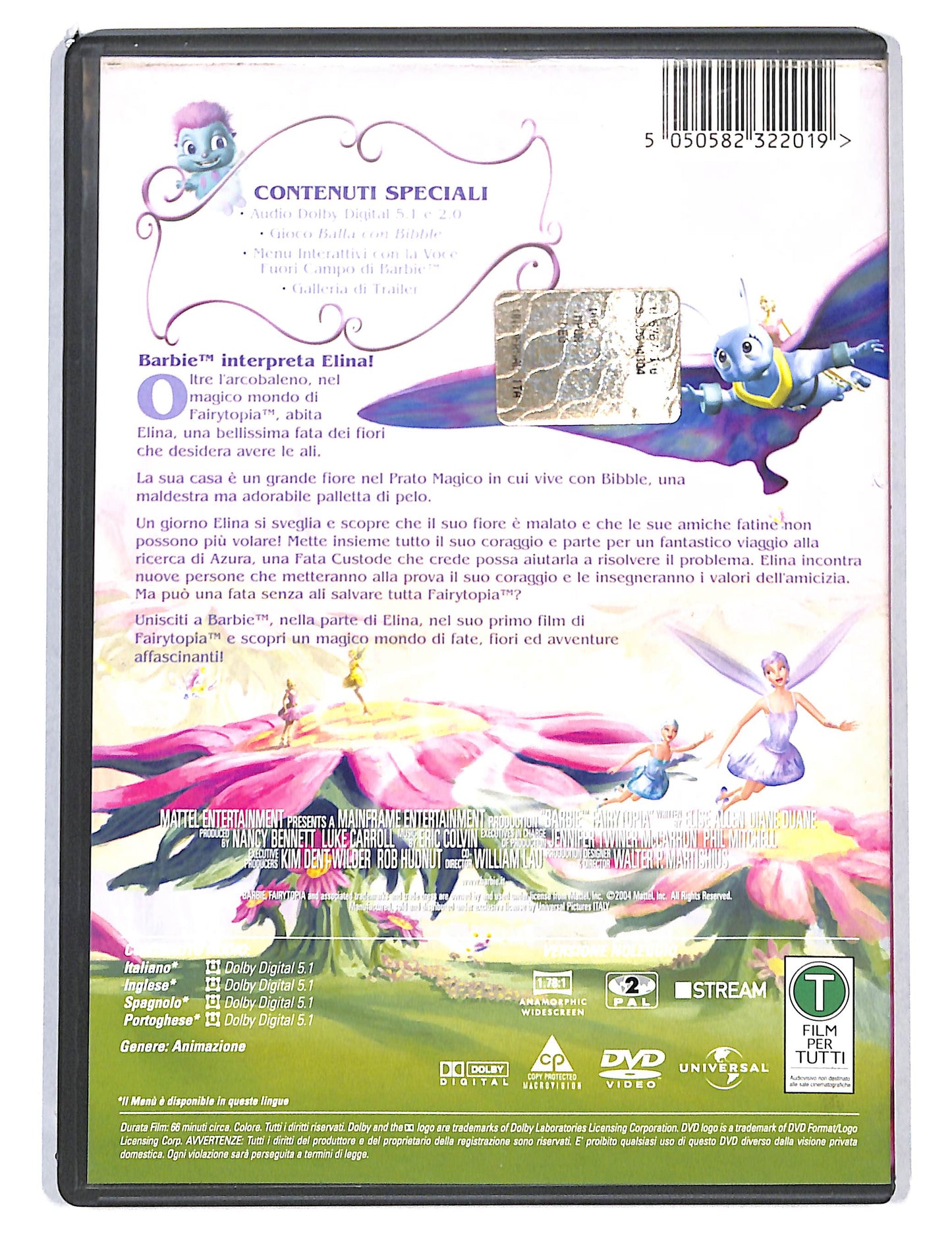 EBOND Barbie Fairytopia NOLEGGIO DVD DB753834