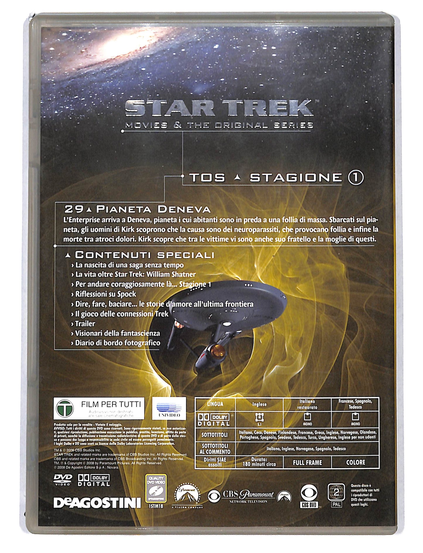 EBOND Star Trek TOS Stagione 1 Vol.18 EDITORIALE DVD DB753838
