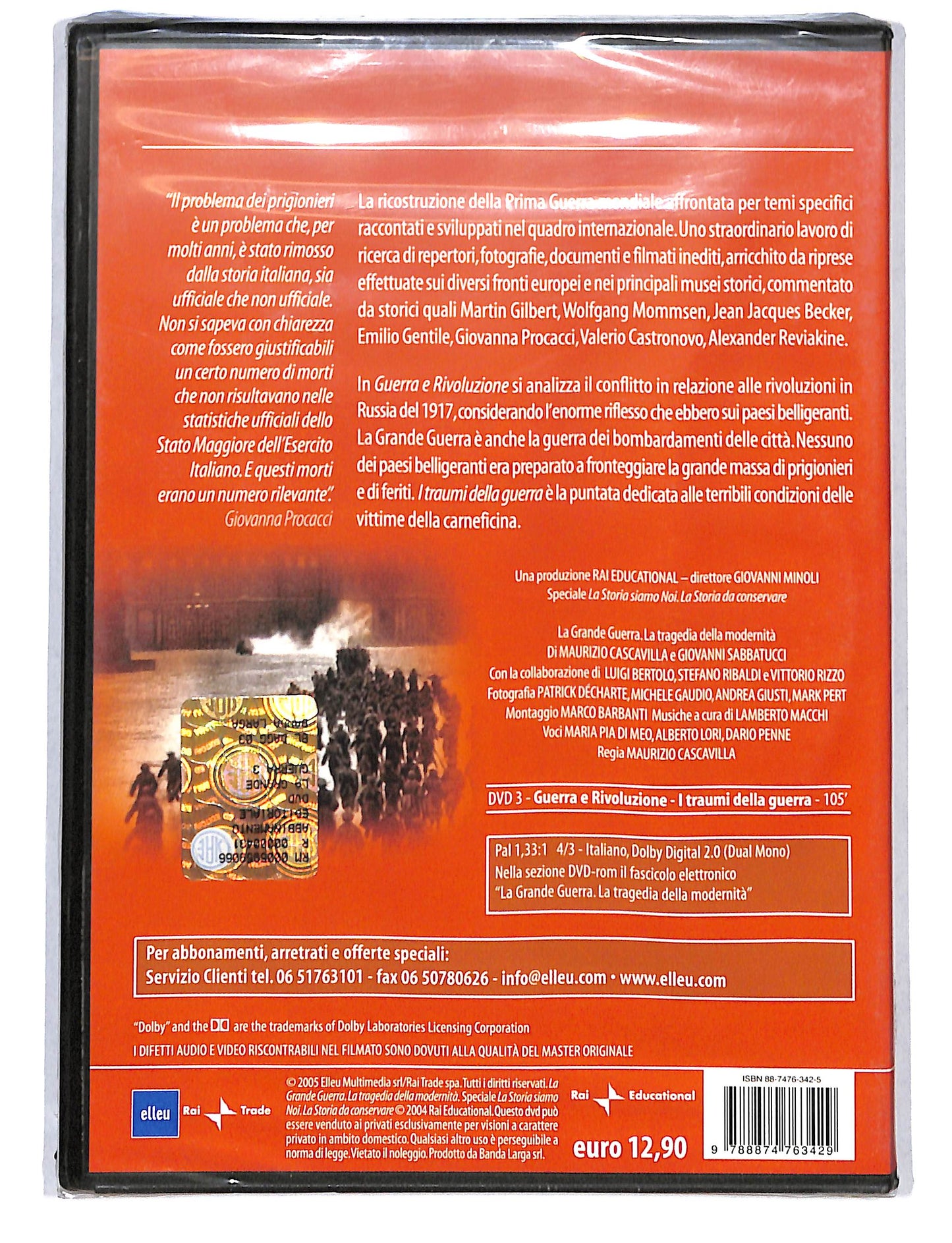 EBOND La Grande Guerra Guerra e rivoluzione - I traumi della guerra DVD DB753839