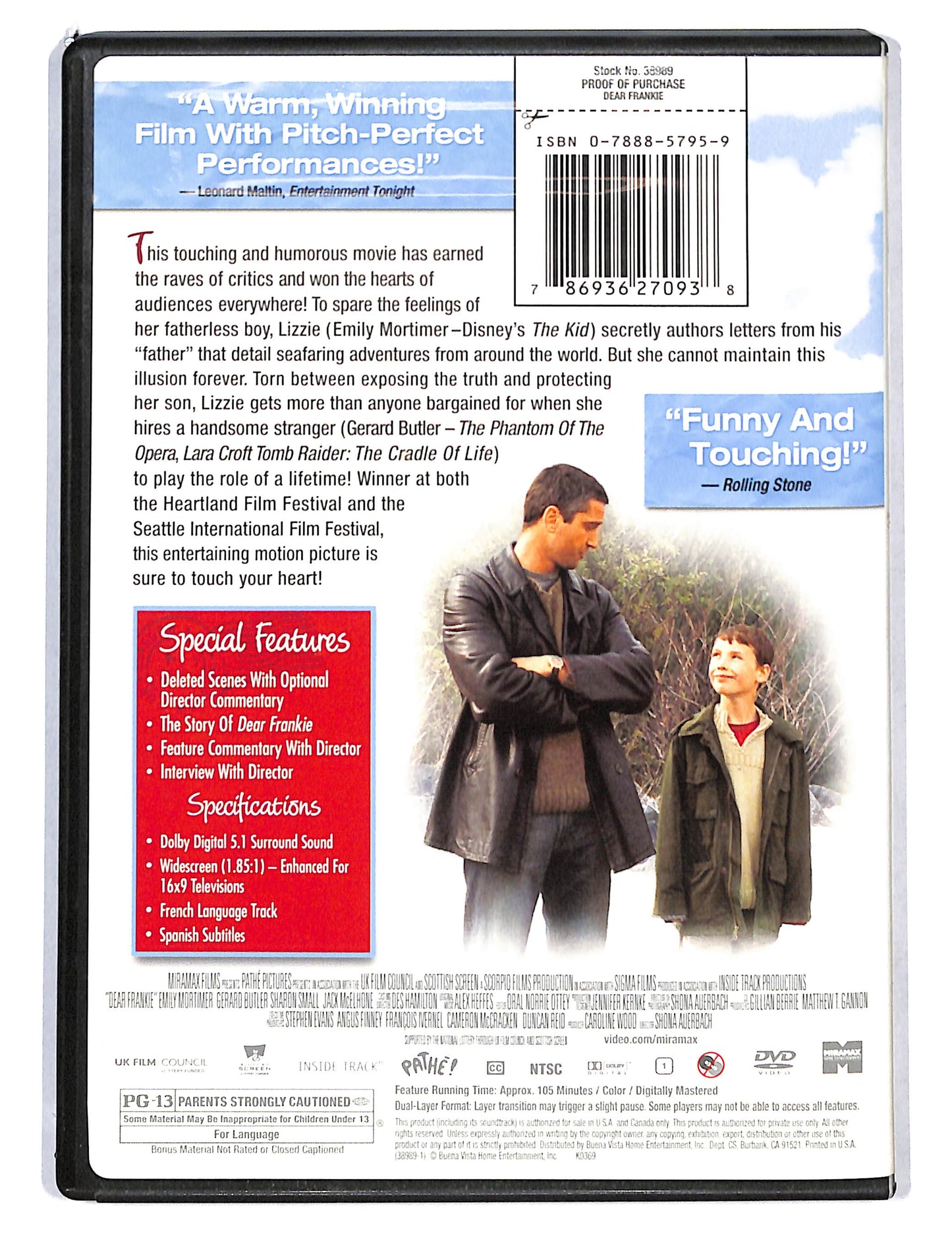 EBOND Dear Frankie Edizione USA DVD DB753843