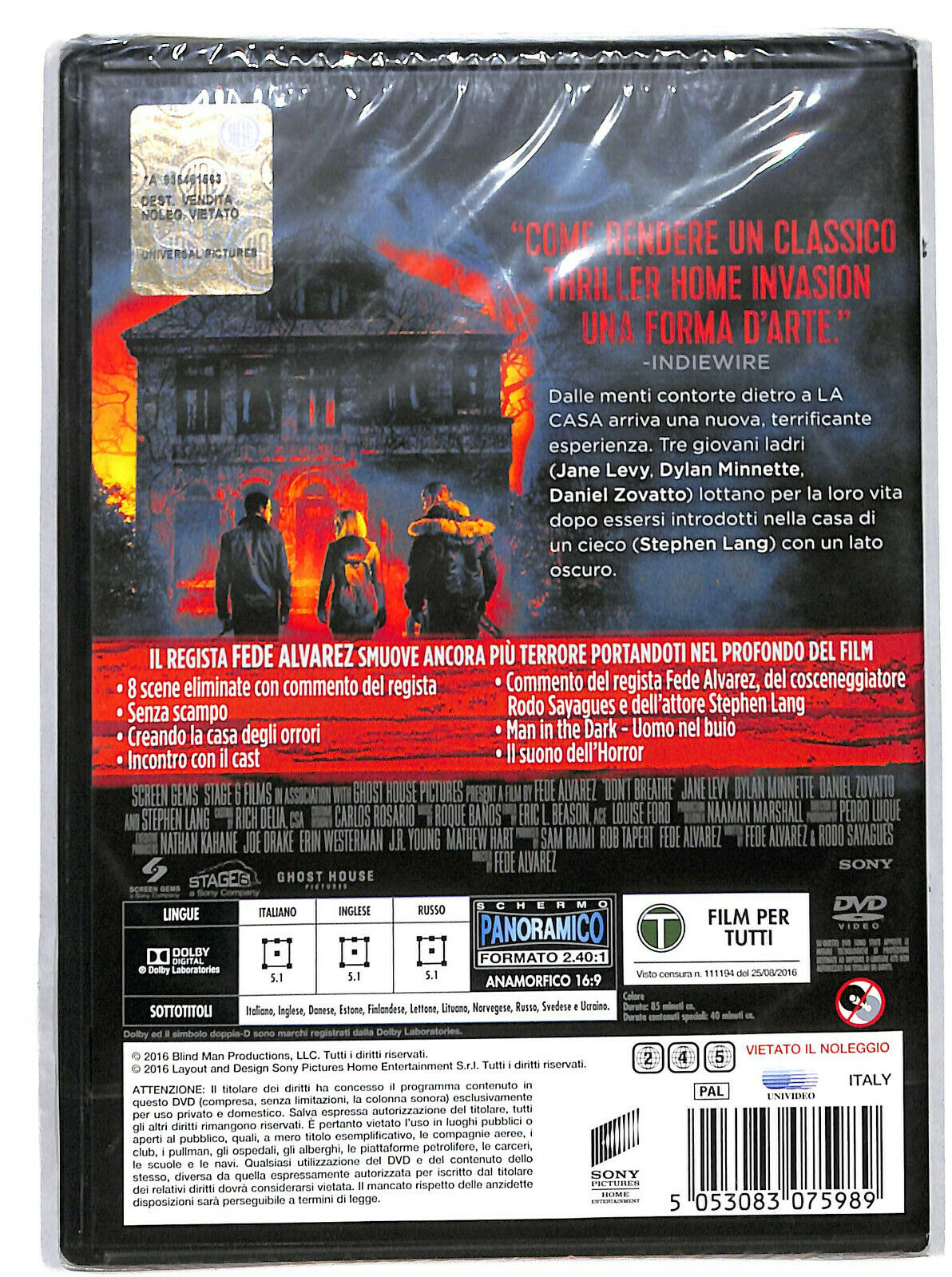 EBOND Man In The Dark DVD DB753935