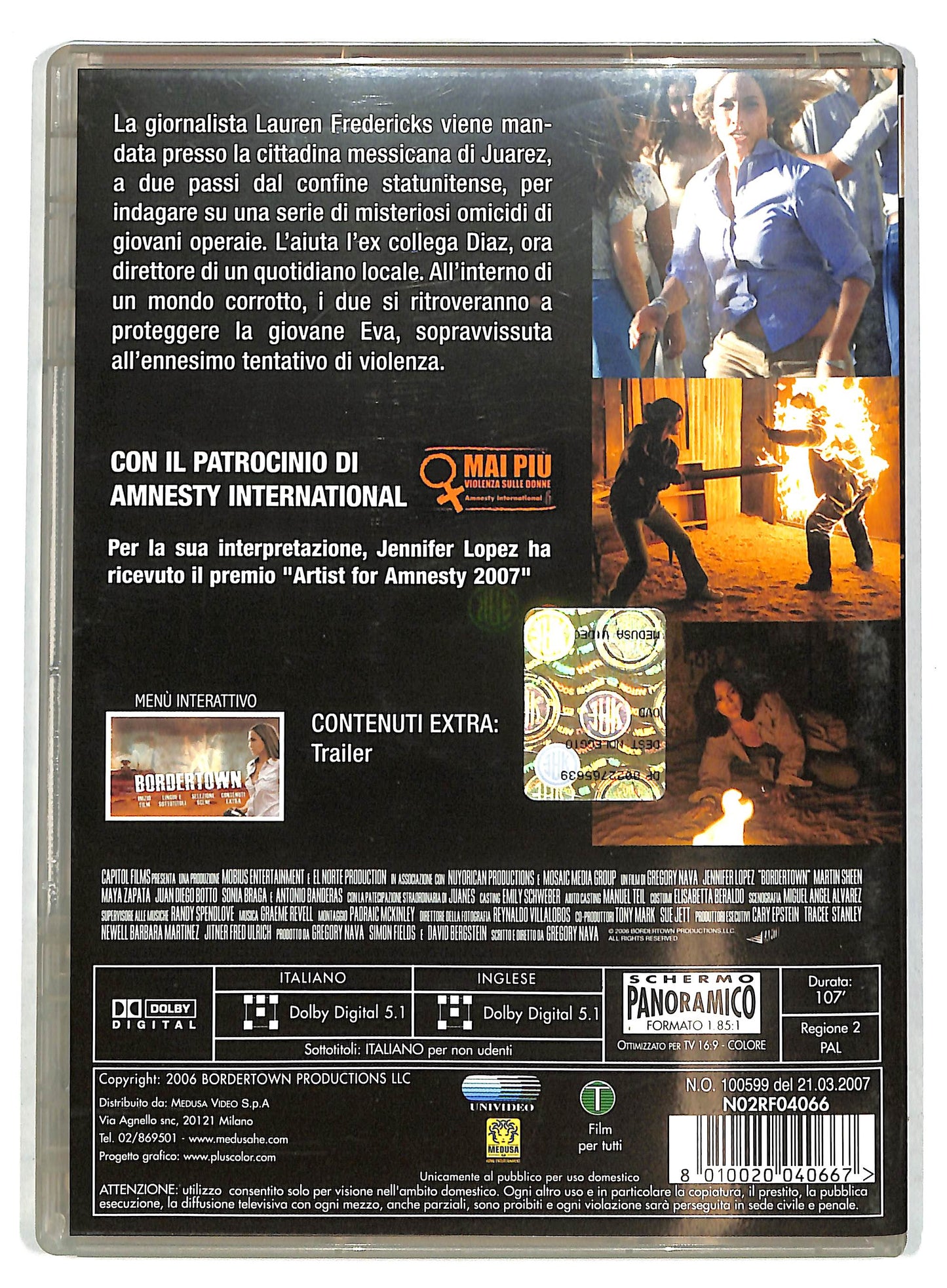 EBOND Bordertown NOLEGGIO DVD DB753946