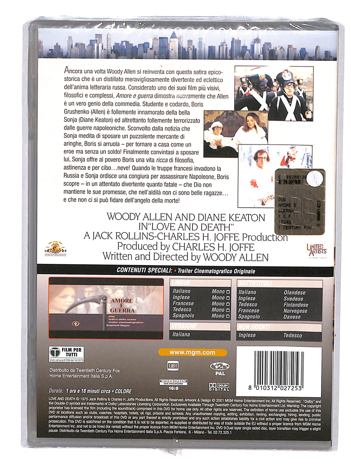 EBOND Amore e guerra DVD DB753949