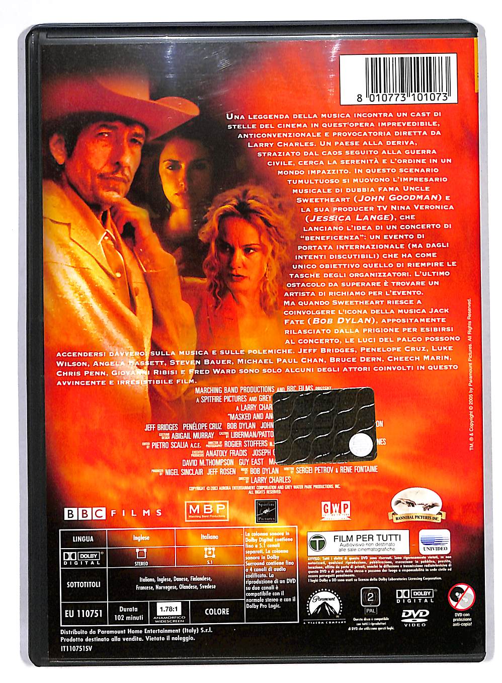 EBOND Masked And Anonymous NOLEGGIO DVD DB753953