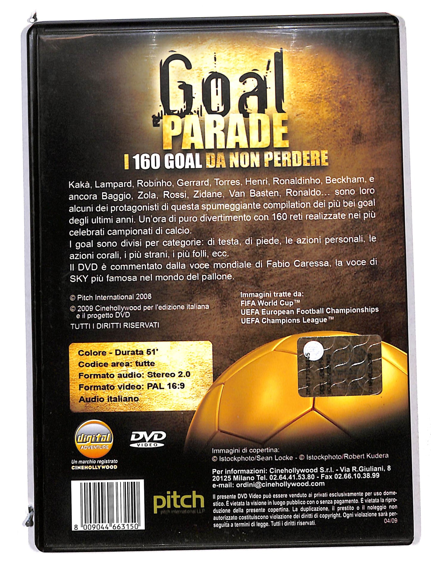 EBOND Goal Parade i 160 goal da non perdere DVD DB754316