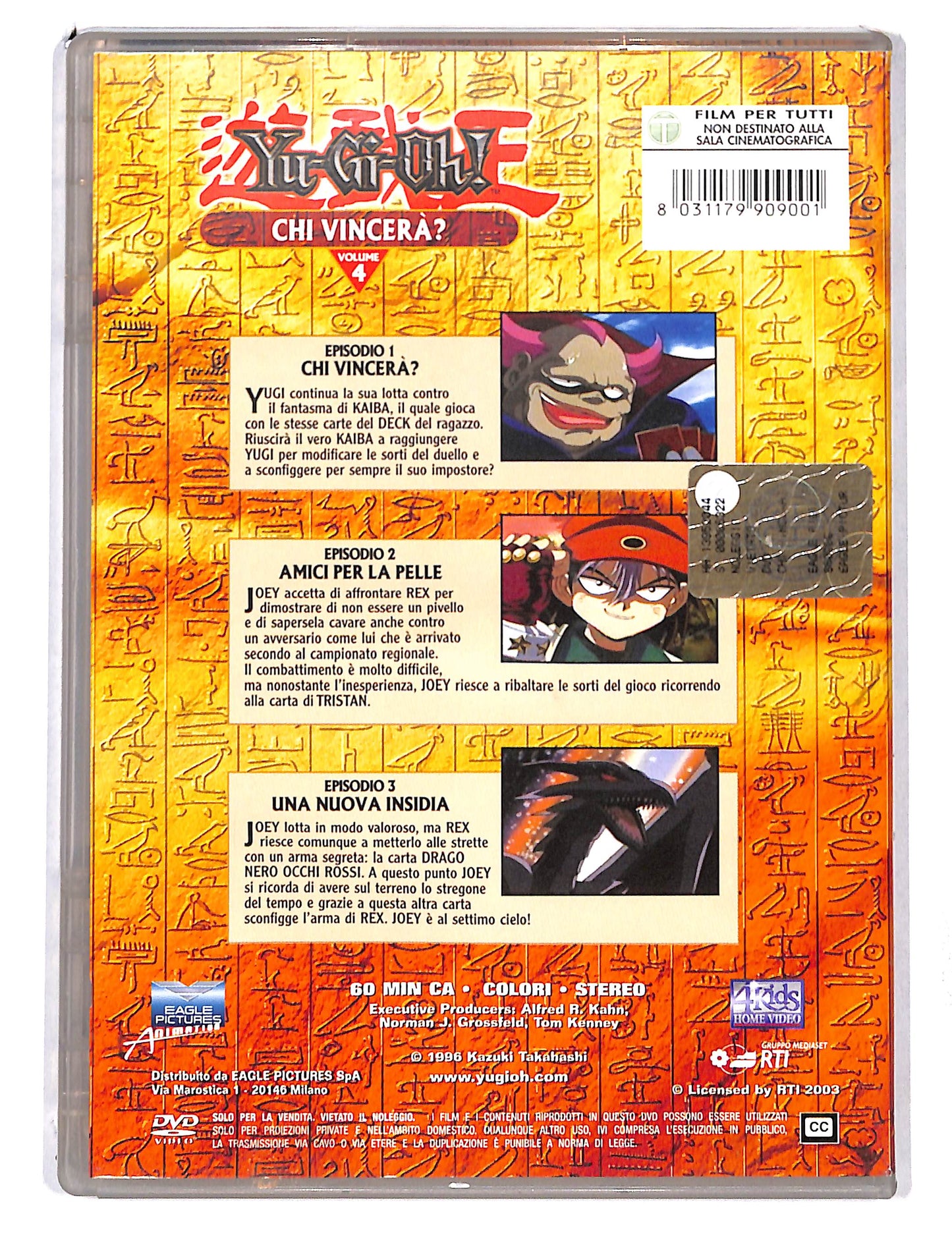 EBOND Yu-Gi-Oh! - Chi Vincera' Vol. 4 DVD DB754344