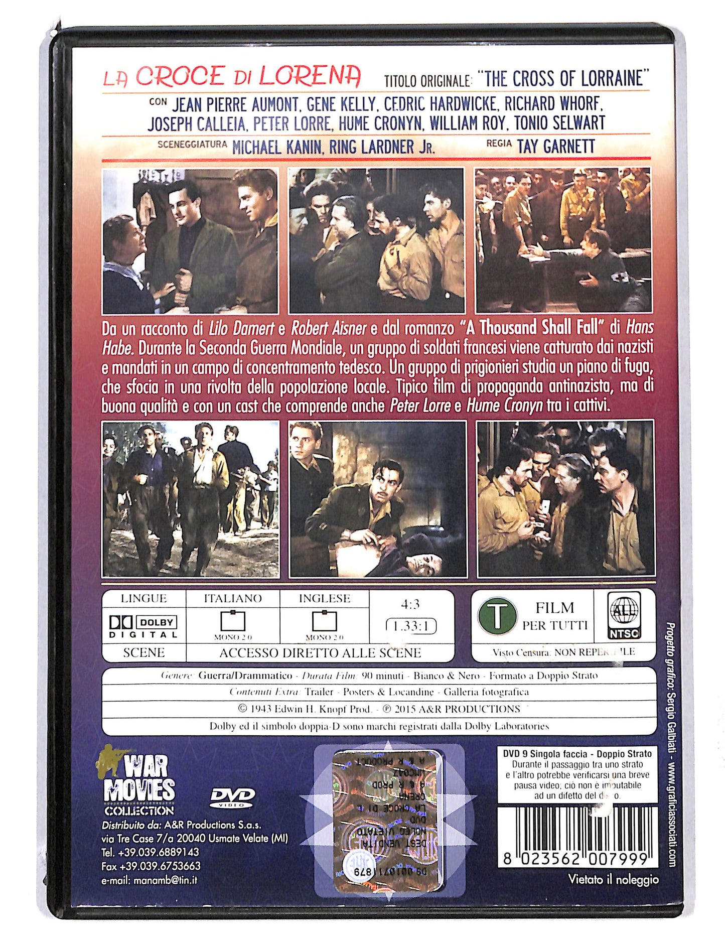 EBOND La Croce Di Lorena DVD DB754350