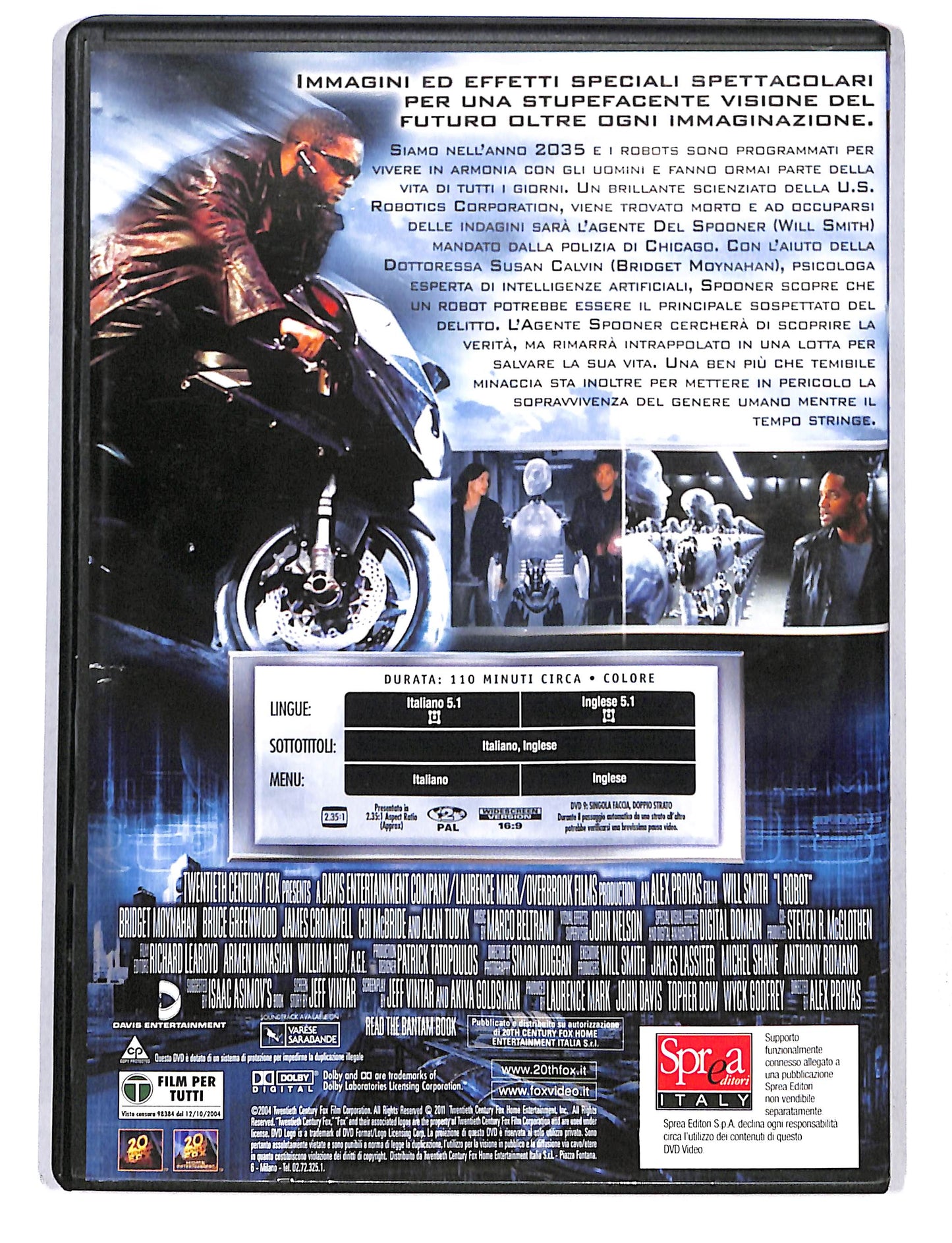 EBOND Io Robot EDITORIALE DVD DB754364