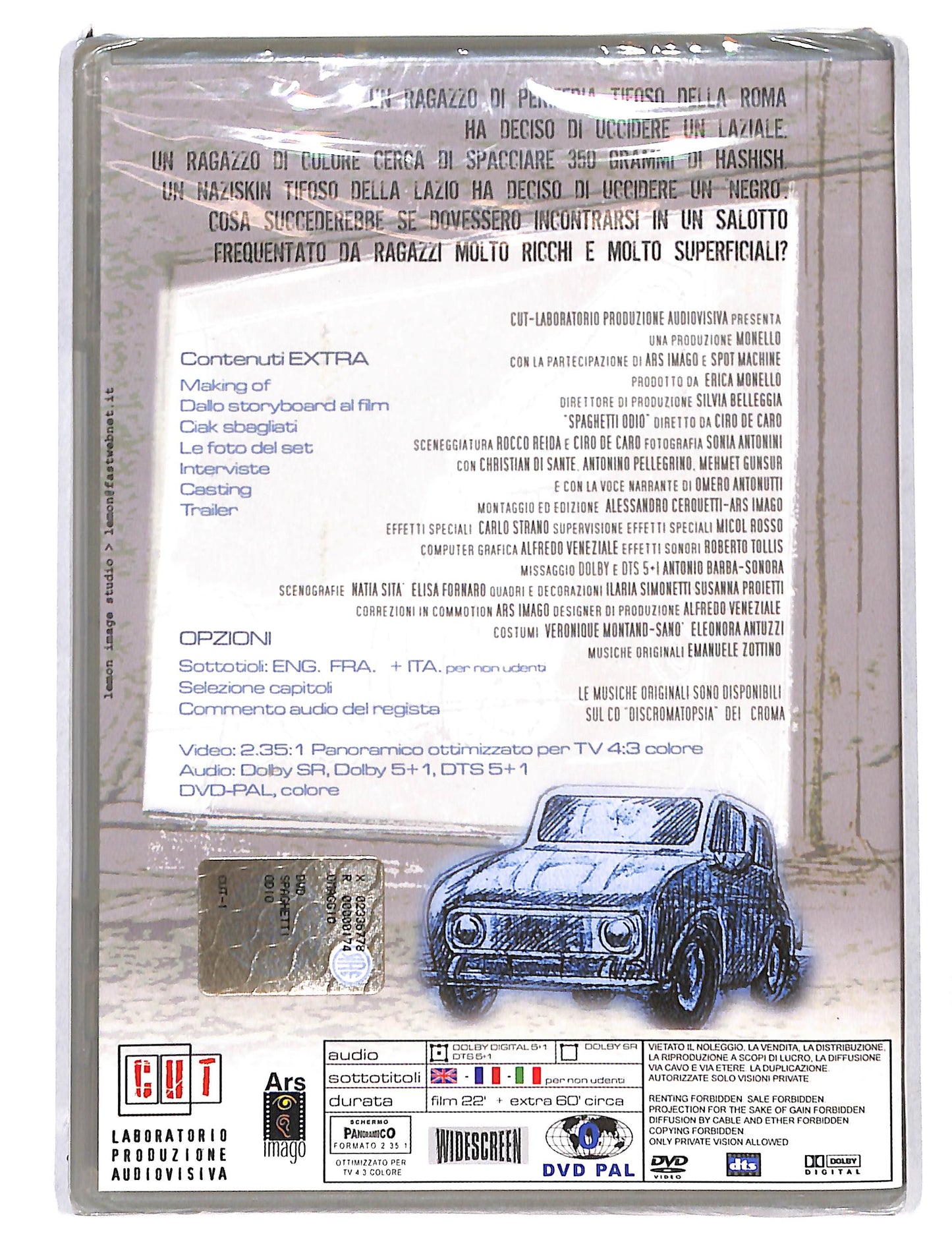 EBOND Spaghetti odio DVD DB754365