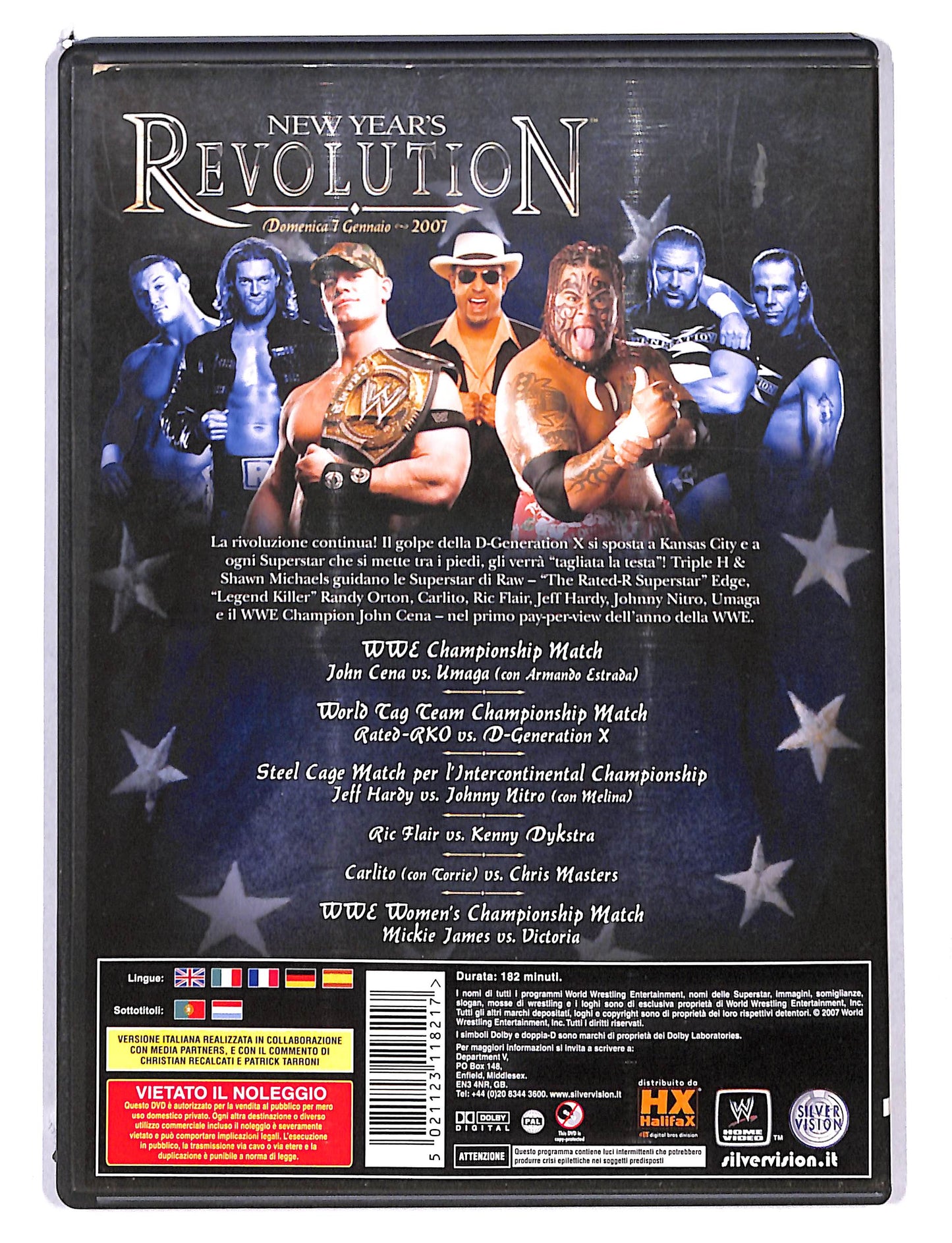 EBOND WWE - New Year's Revolution 2007 DVD DB754609