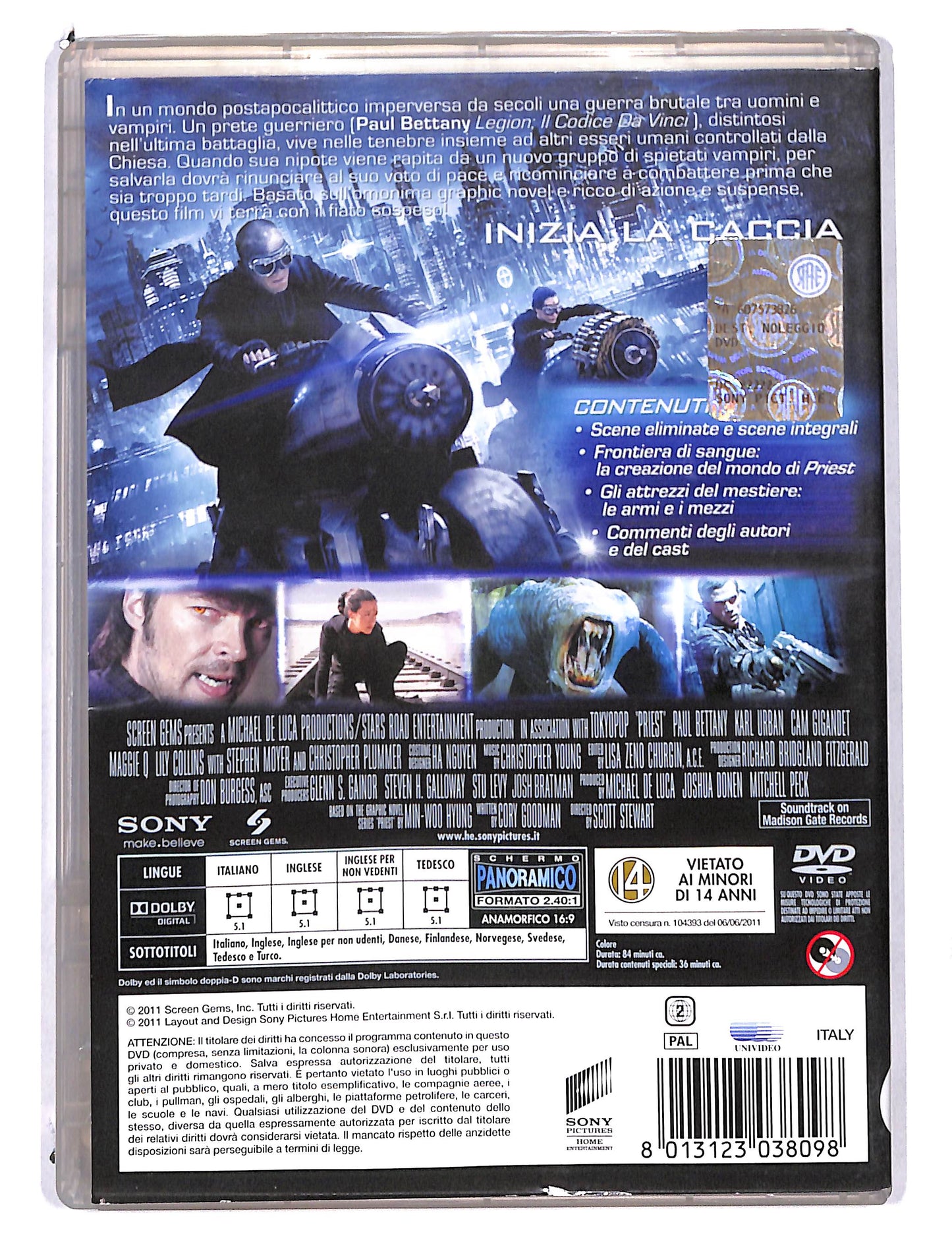 EBOND Priest Edizione Integrale DVD DB754625