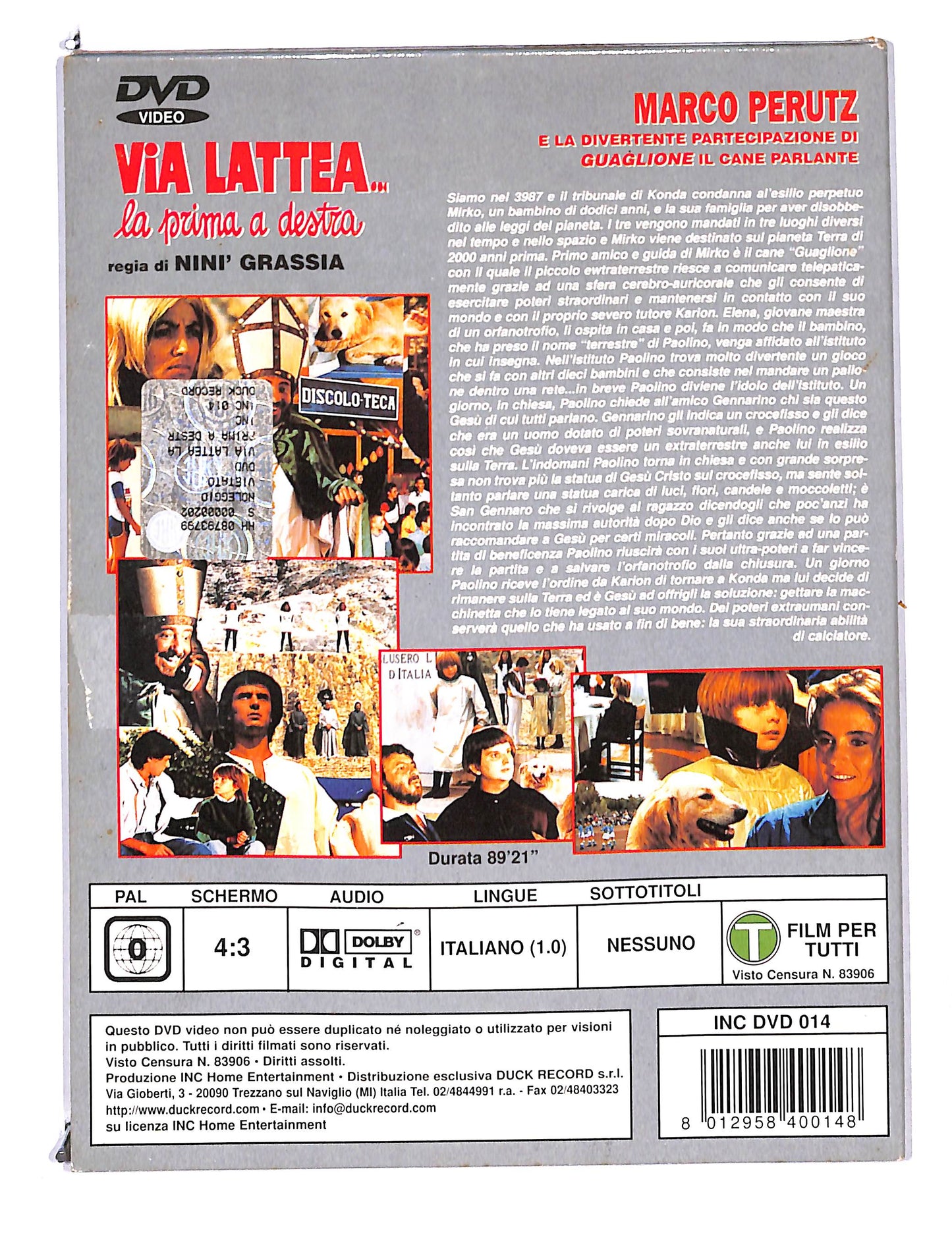 EBOND Via Lattea ...La Prima A Destra DIGIPACK DVD DB754636