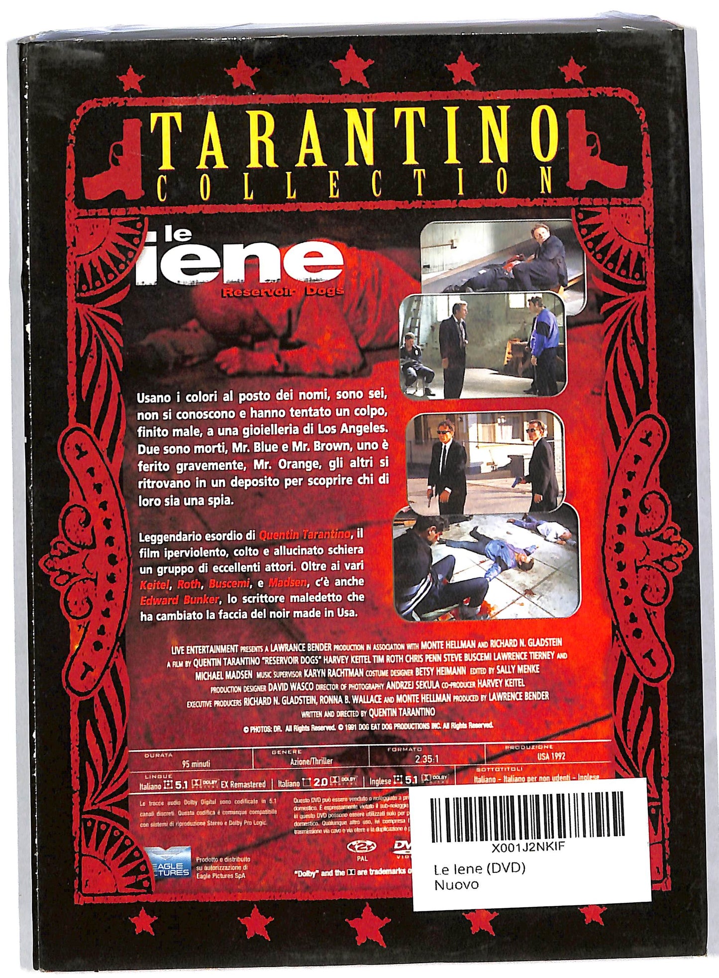 EBOND Le iene - Tarantino collection EDITORIALE DVD DB754638