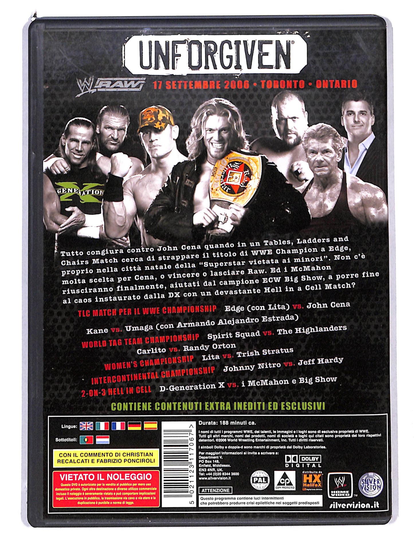 EBOND WWE - Unforgiven 2006 DVD DB754654